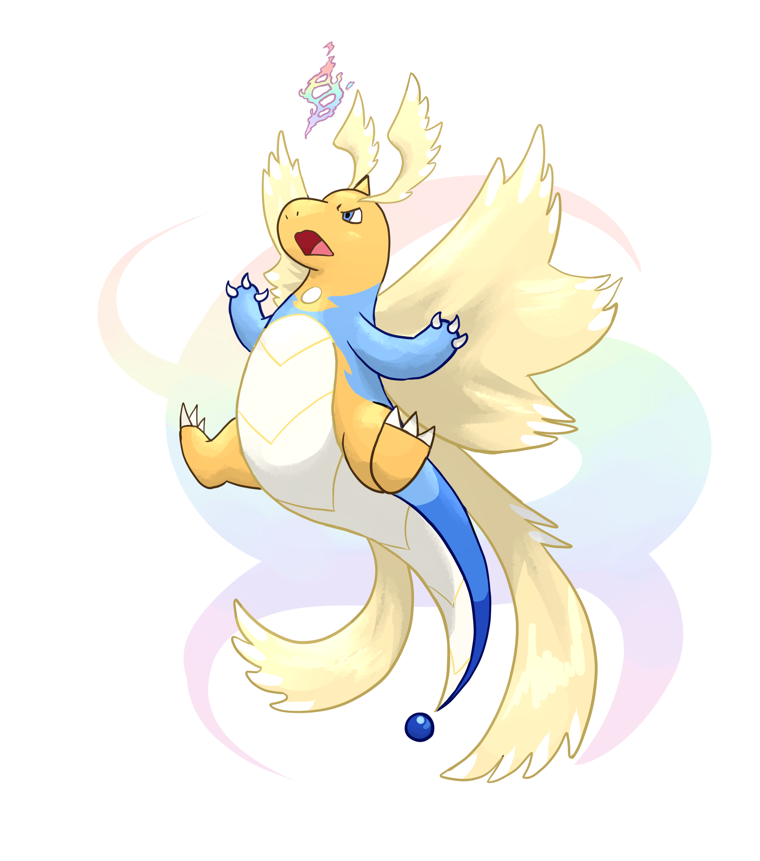 Mega dragonite redesign 1.png