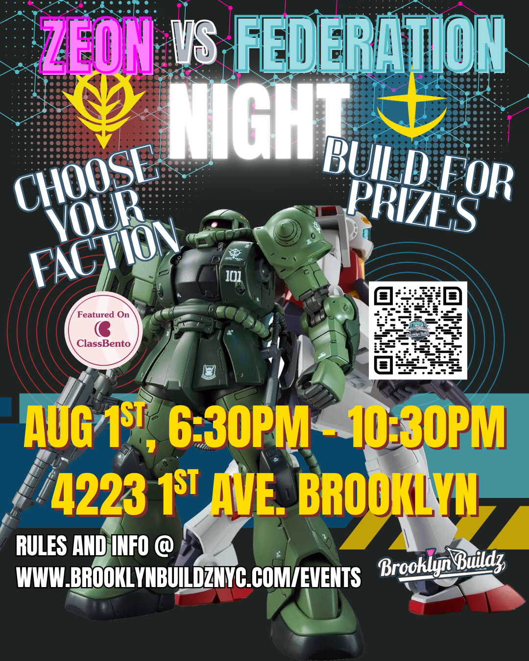 Zeon v Federation night 