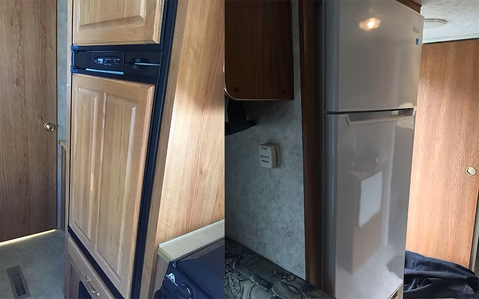 Apartment Refrigerator Install