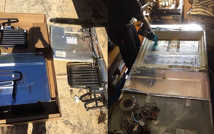 Cooling Unit Install