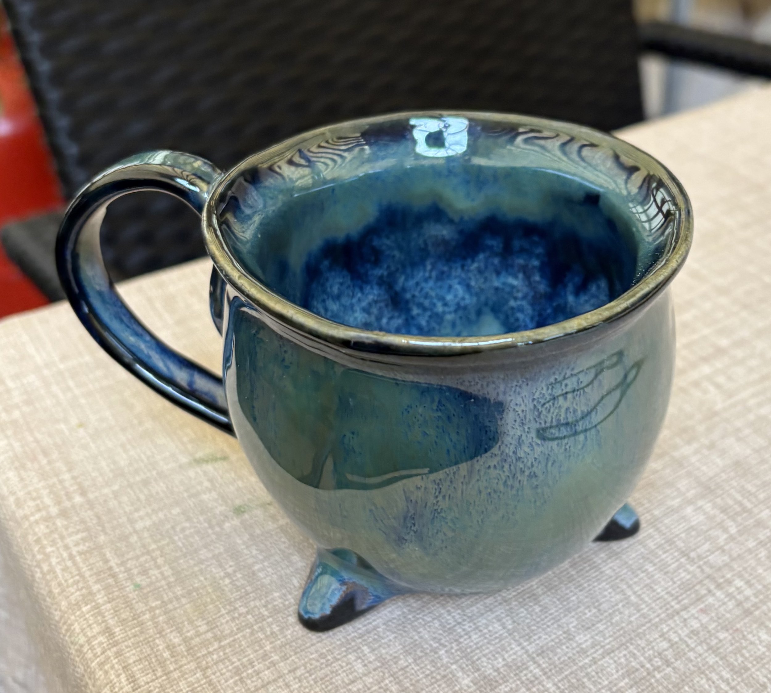 Green Cauldron Mug