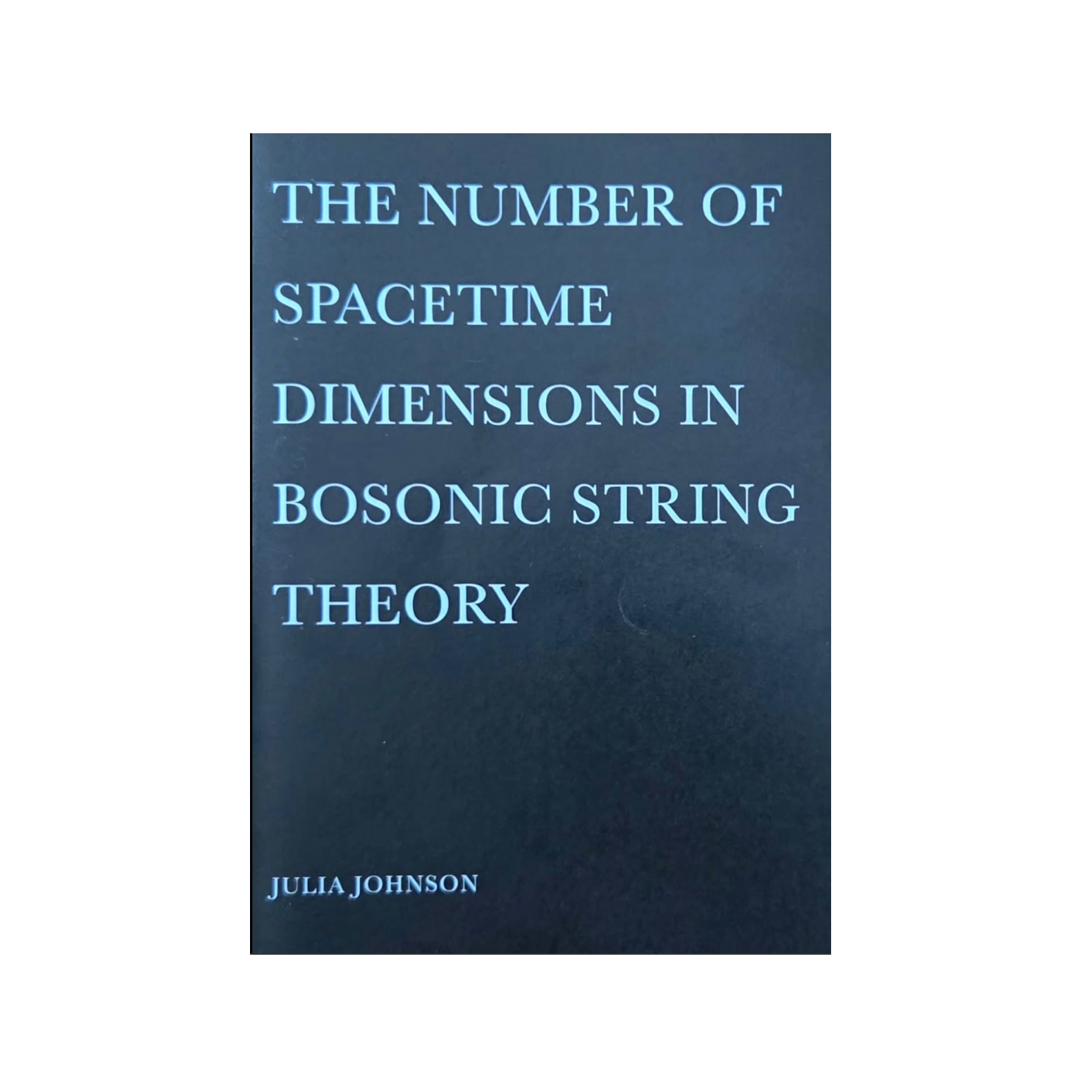 The Number of Spacetime Dimensions in Bosonic String Theory