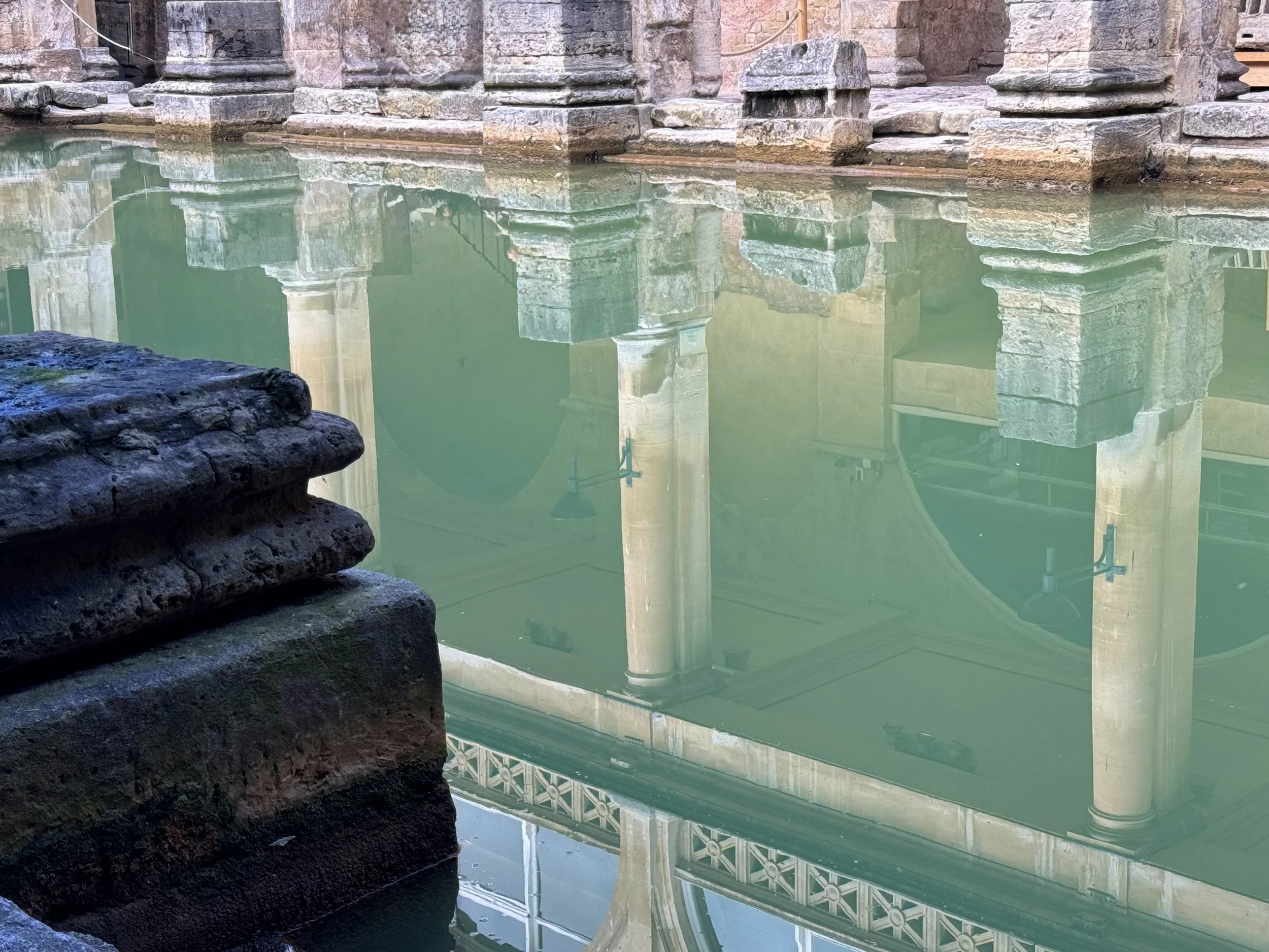 The Roman Baths Reflected