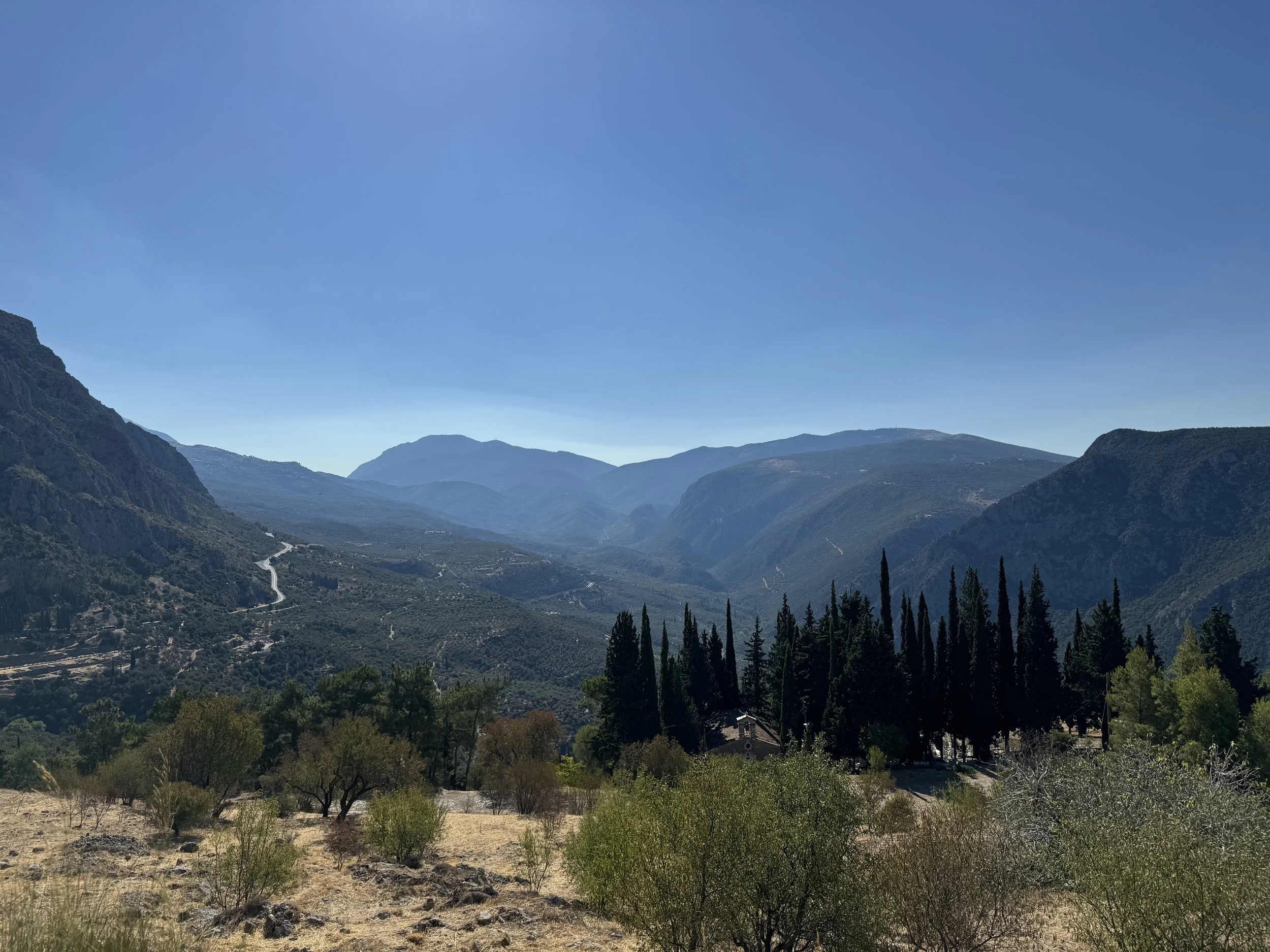 Mountains of Delphi