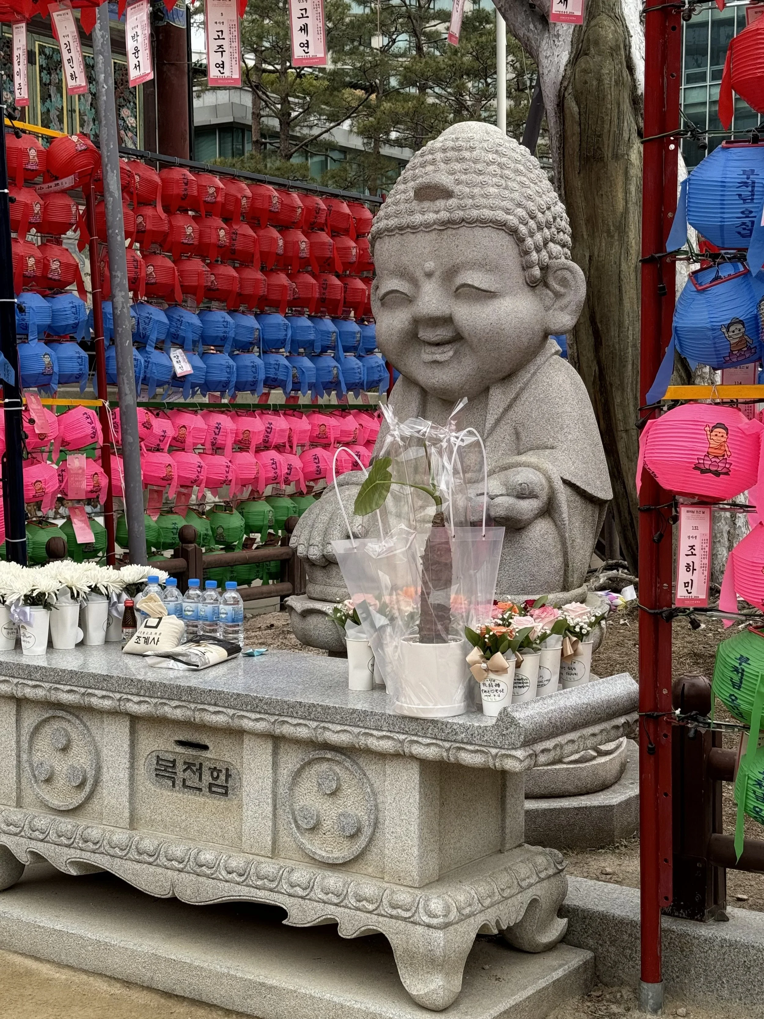 Buddha at Jogyesa Temple