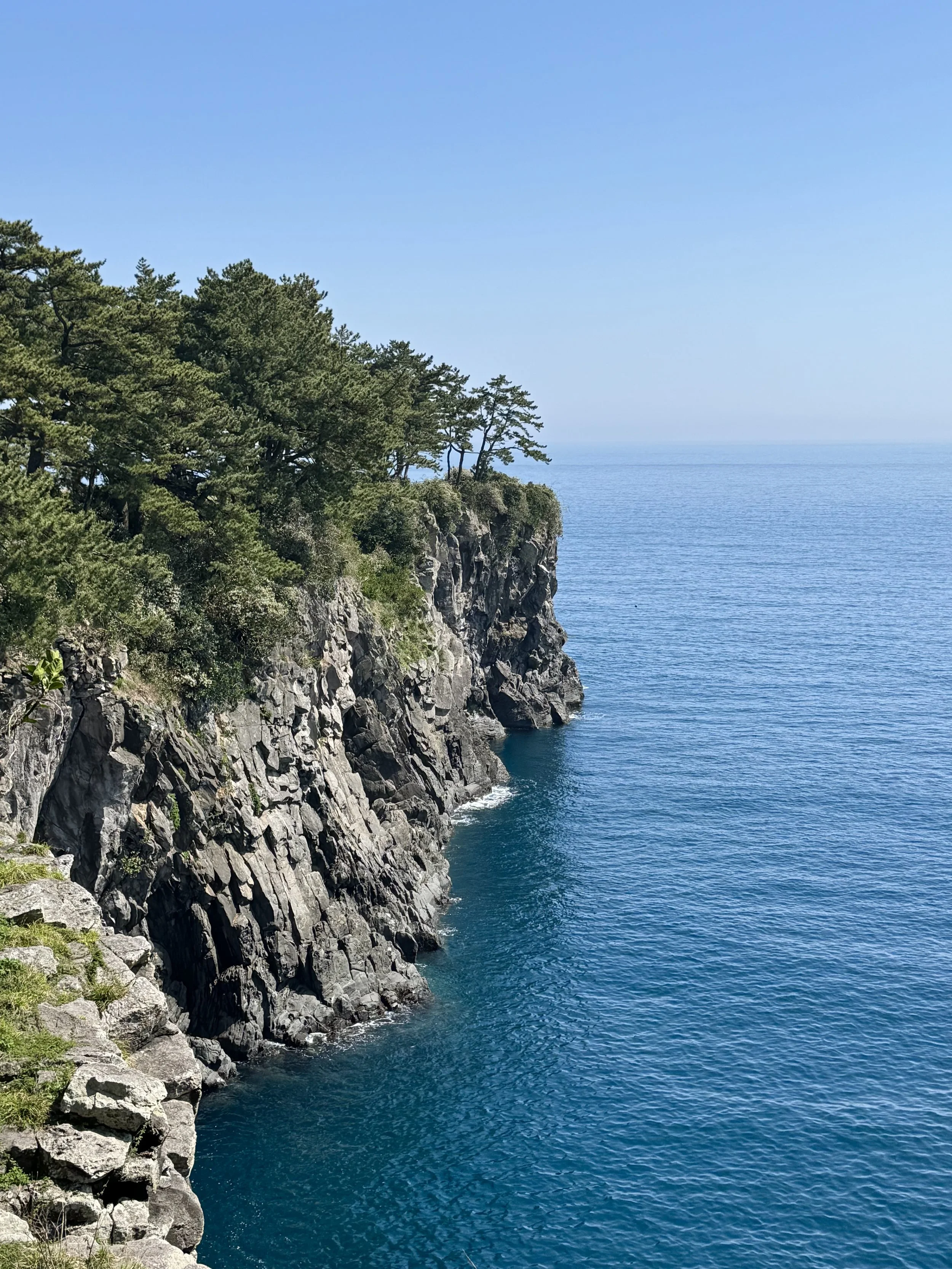 Jeju Cliff to Sea