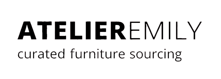 Atelier Emily - curated furniture sourcing