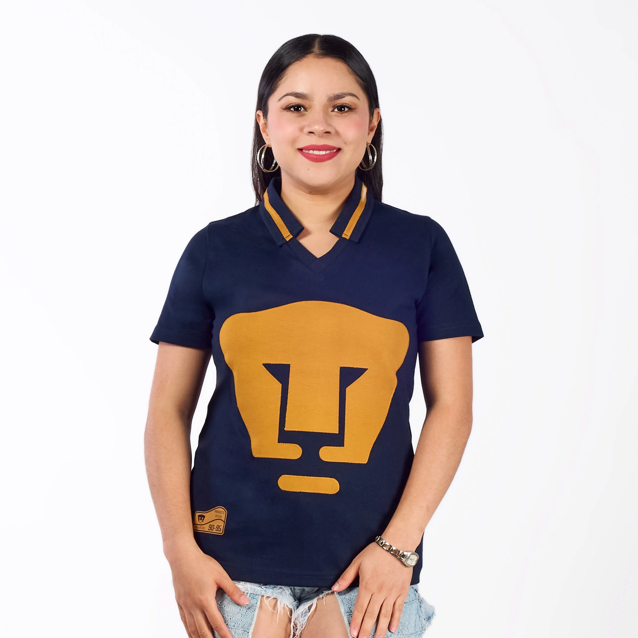 1981-1993 azul manga corta mujer frente.jpg