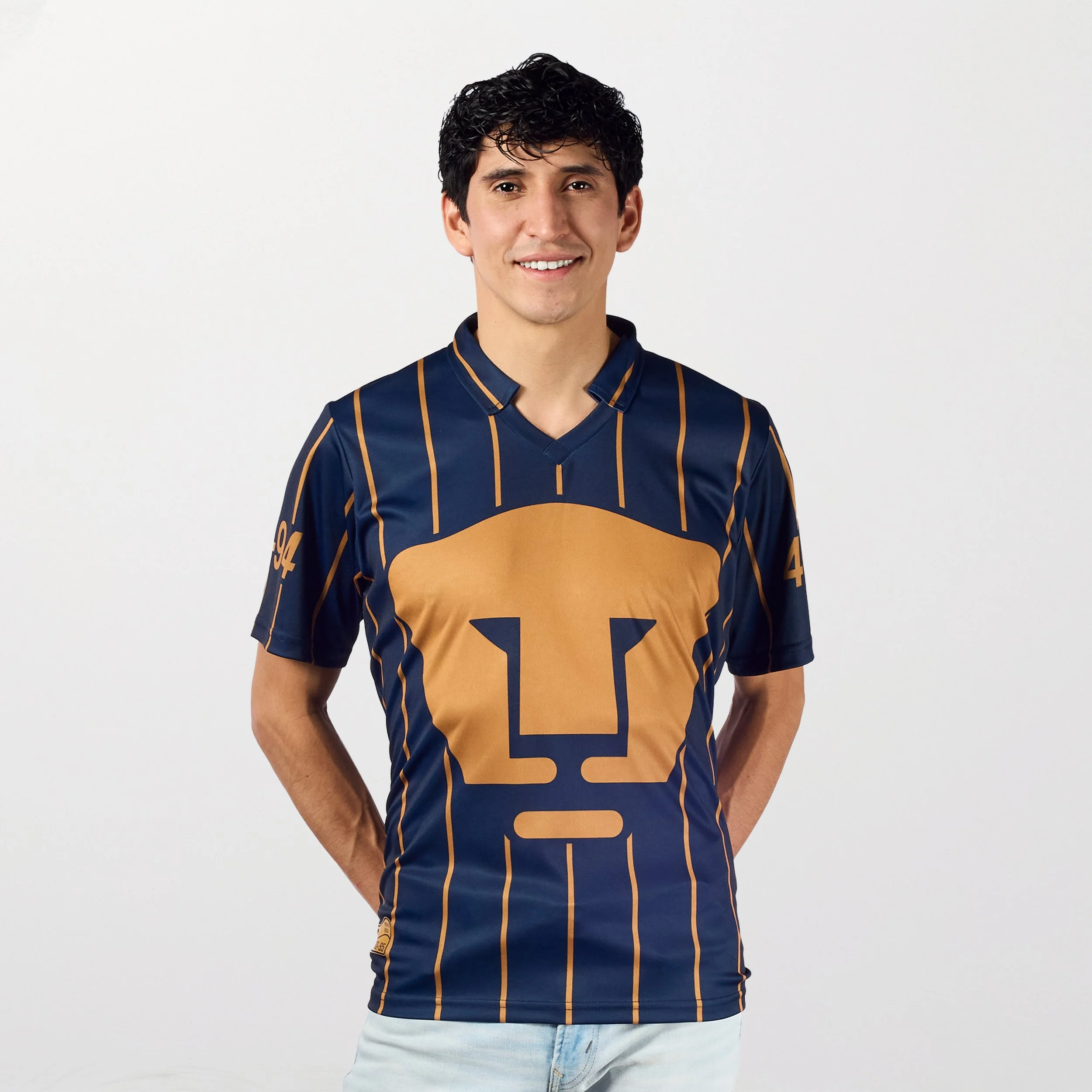 Jersey Retro Modelo 1994 Azul 40 Aniversario