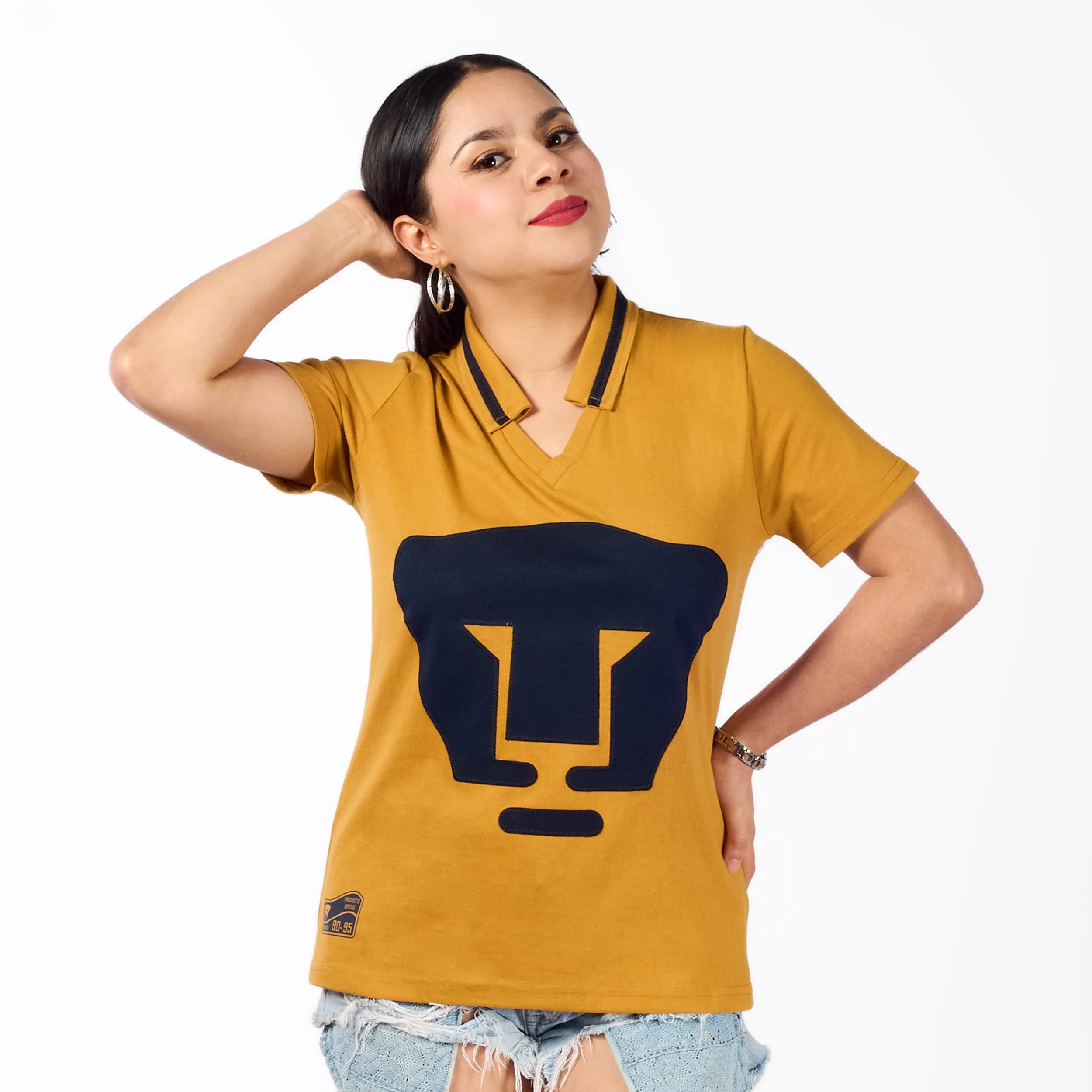 Jersey Retro Modelo 86 - 94 Oro