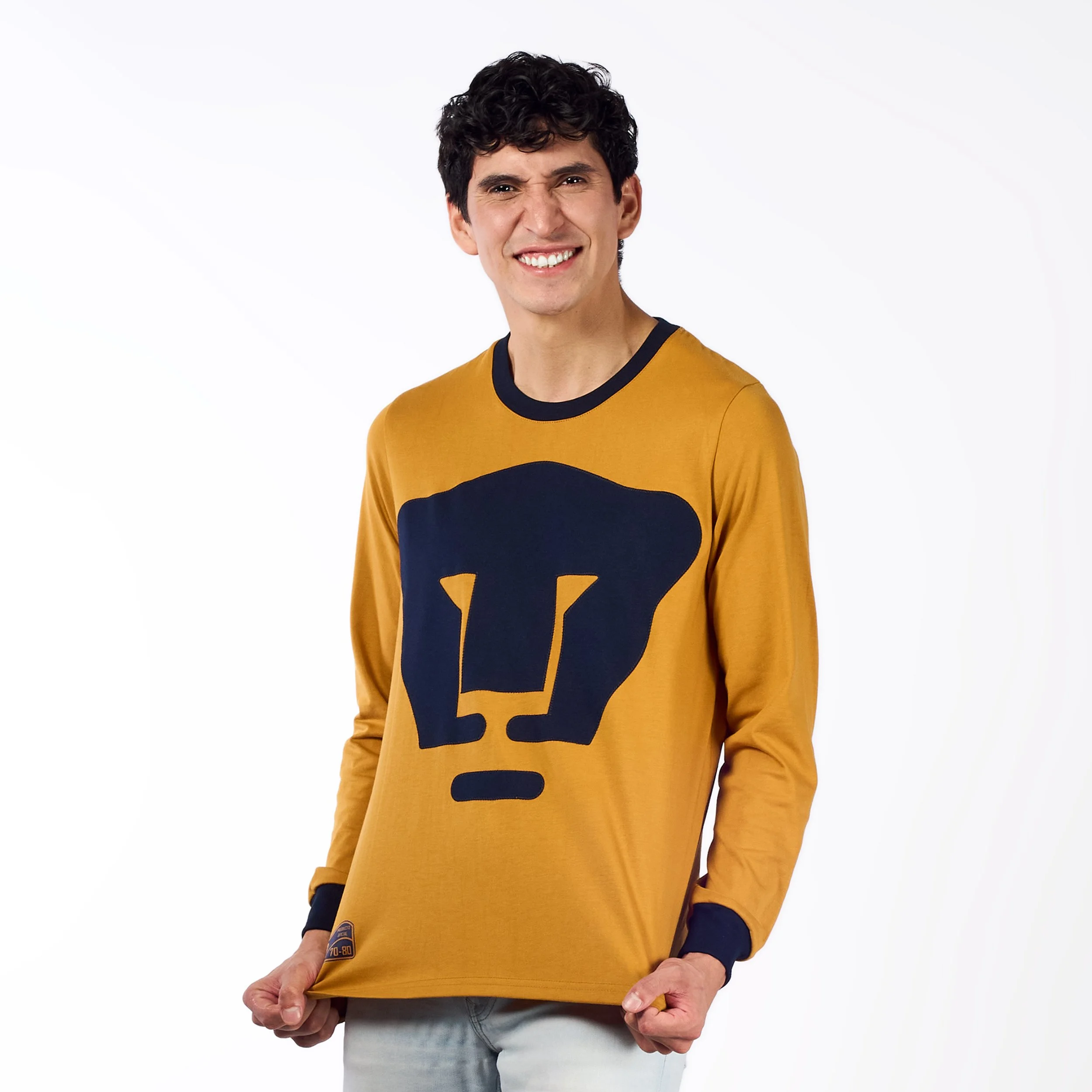 Jersey Retro Modelo 76-80 Manga Larga