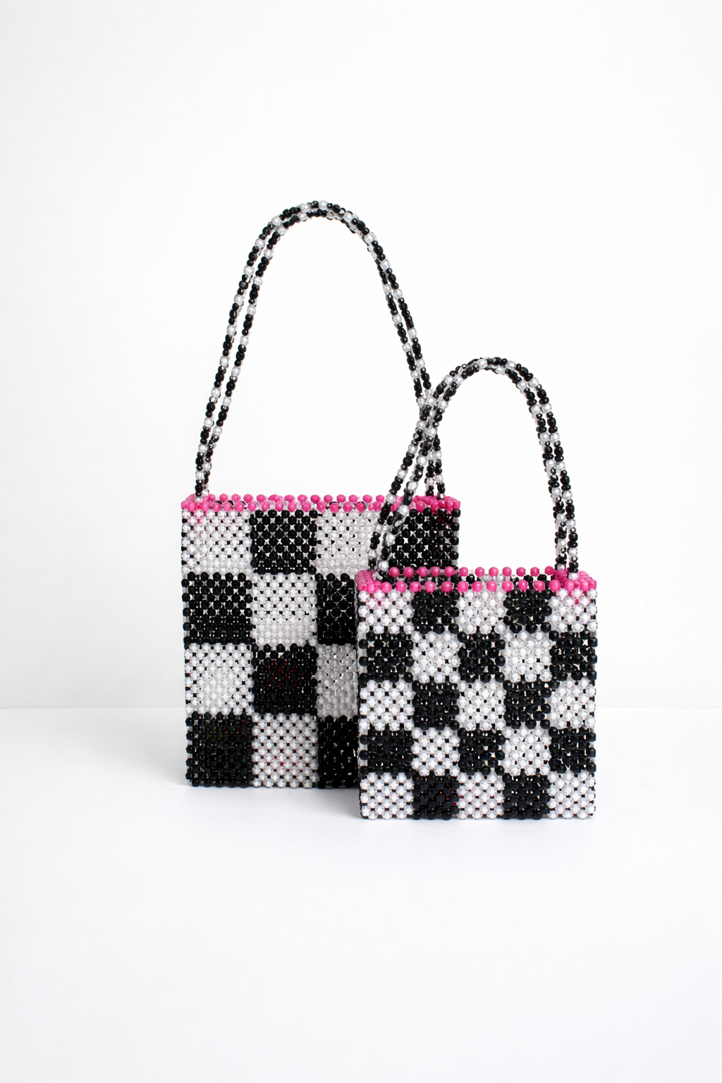 Checkered Mommy & Me Shopper
