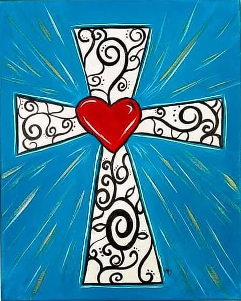 Cross and Heart