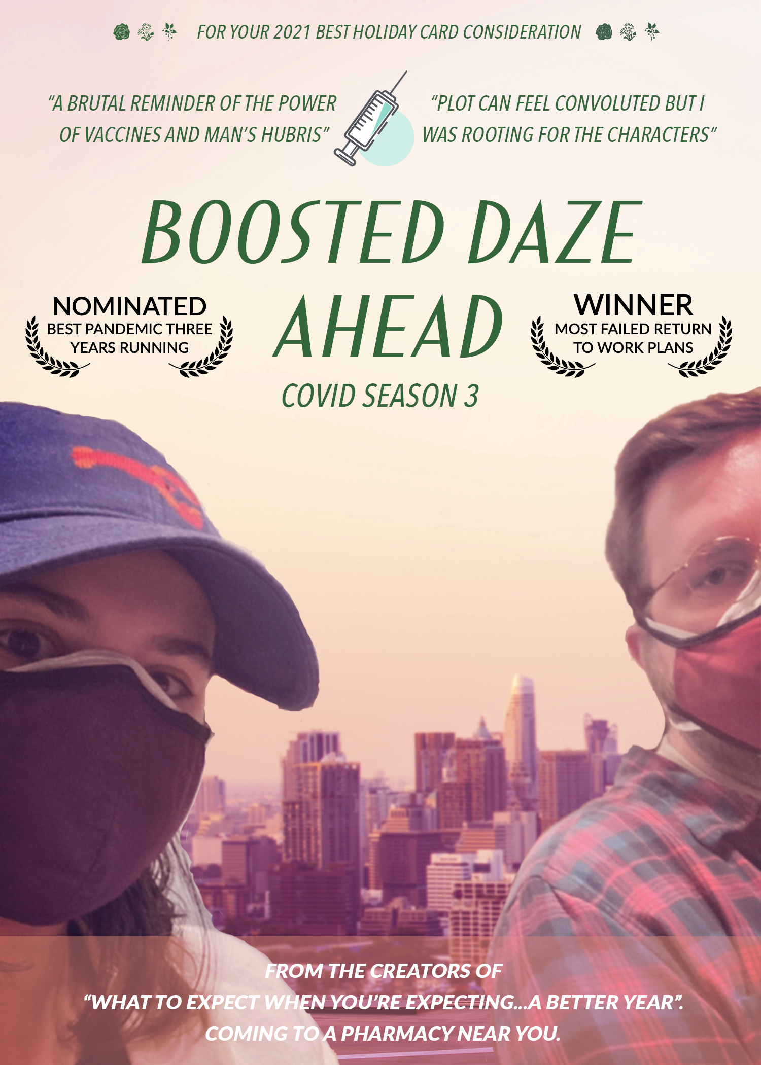 "Boosted Daze Ahead", 
2021, 
Photoshop