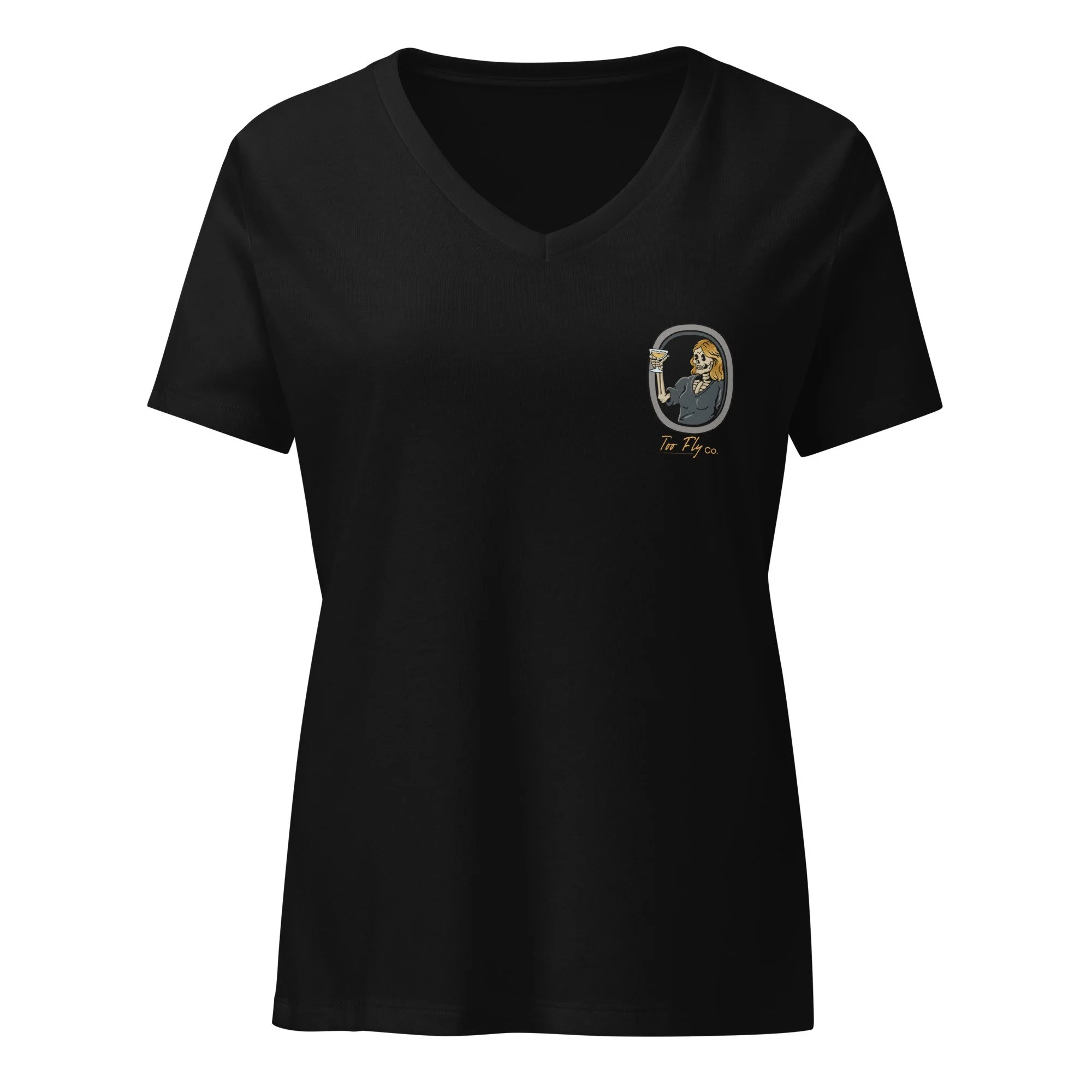 Low Key Boujee Women’s Relaxed V-Neck T-Shirt