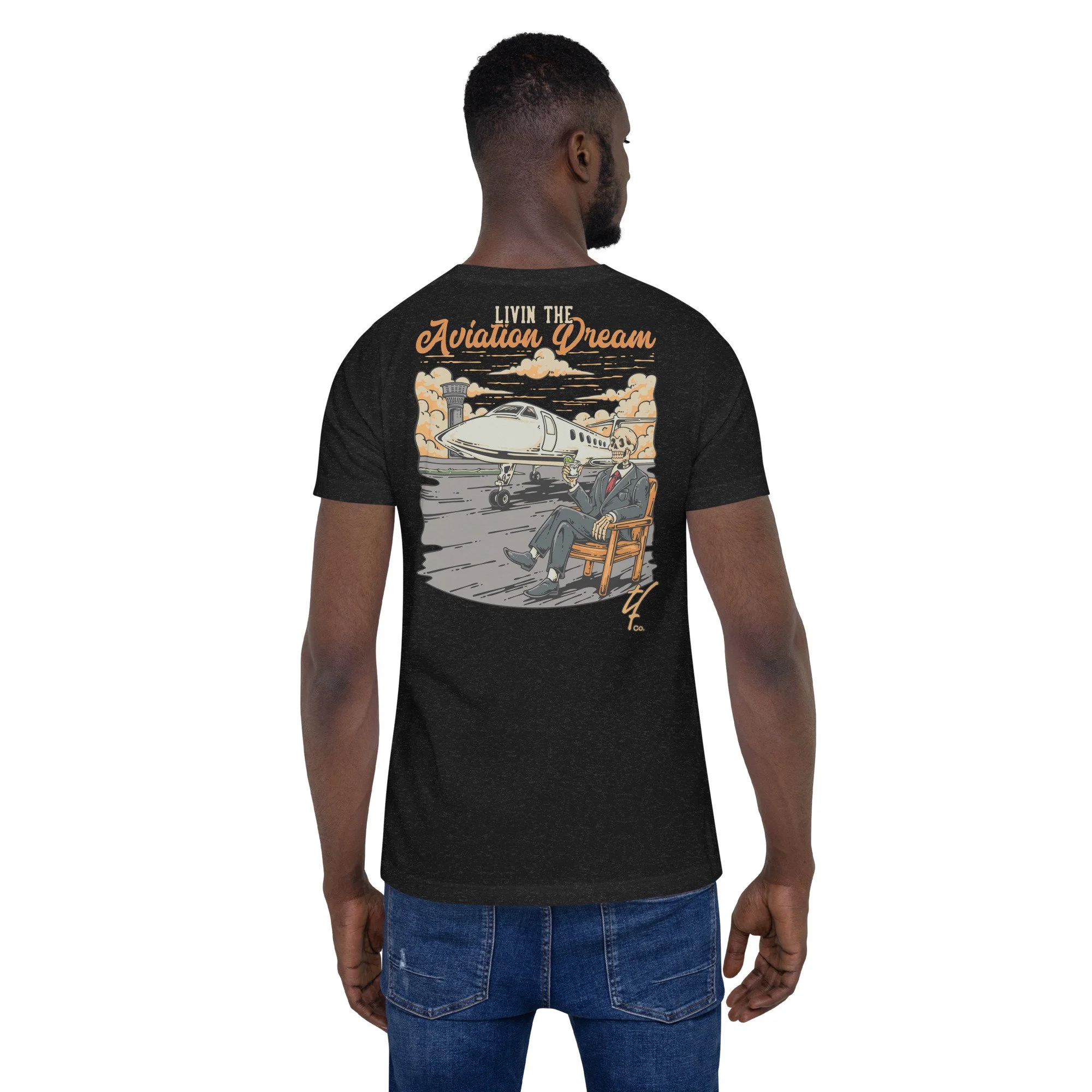 Livin the Aviation Dream Unisex t-shirt