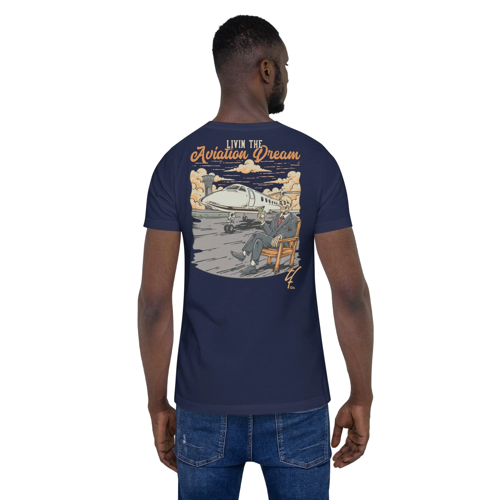 Livin the Aviation Dream Unisex t-shirt