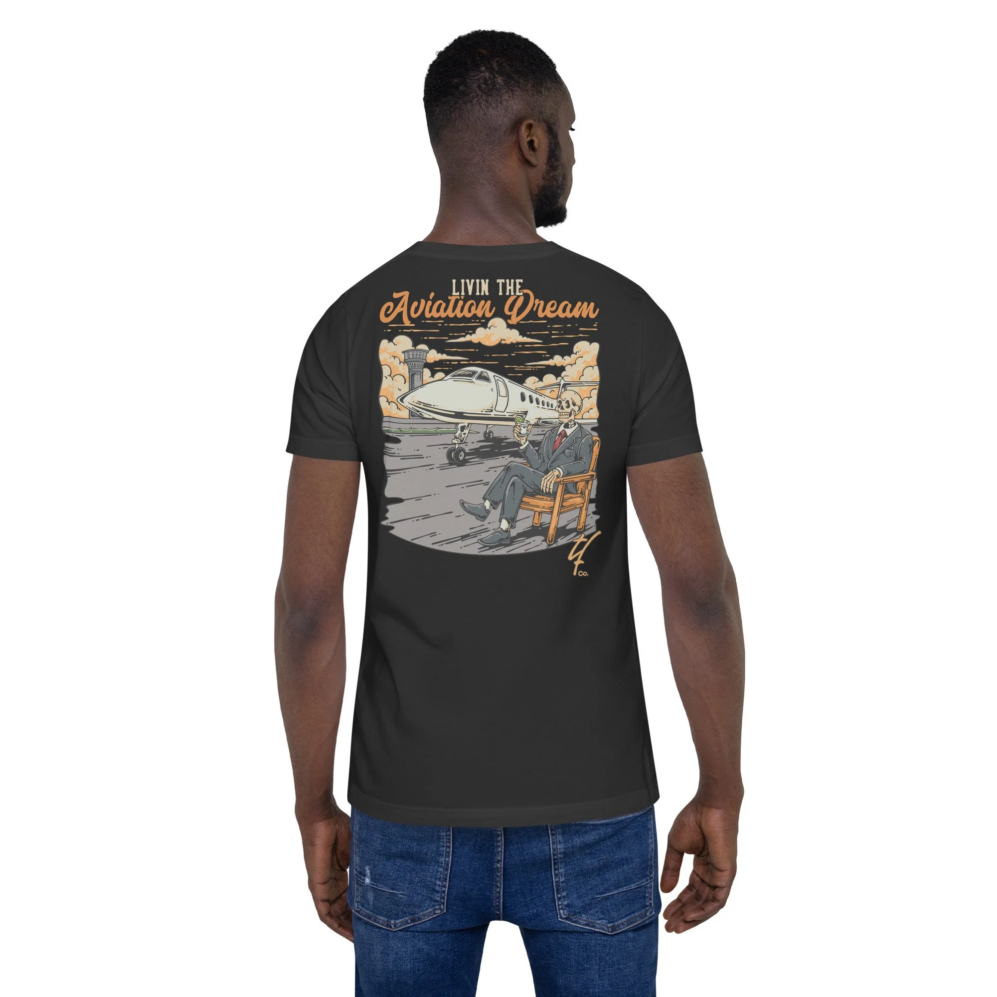 Livin the Aviation Dream Unisex t-shirt