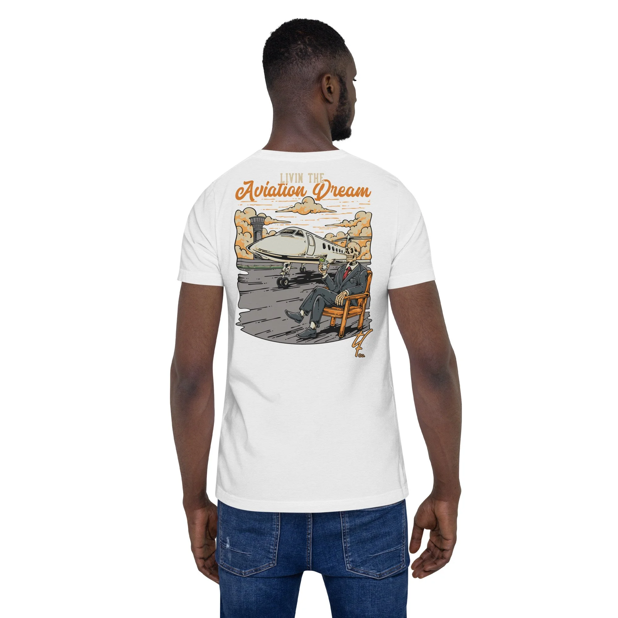 Livin the Aviation Dream Unisex t-shirt