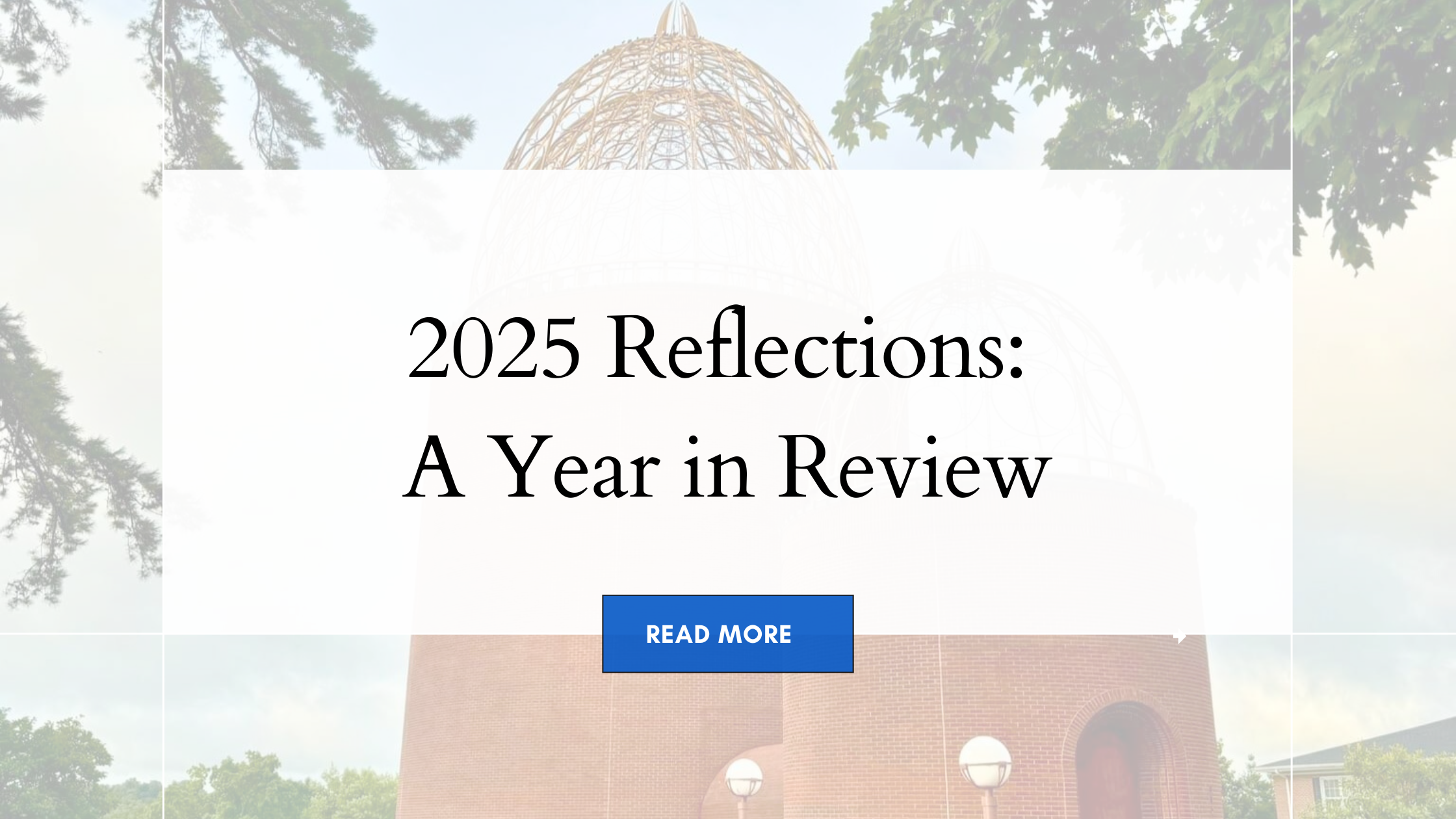 2025 Reflections