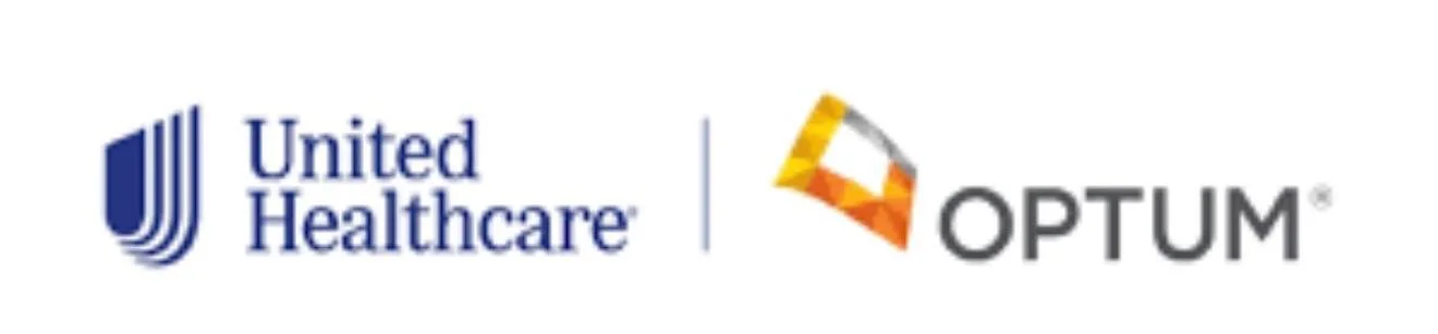 United Healthcare logo next to Optum logo.
