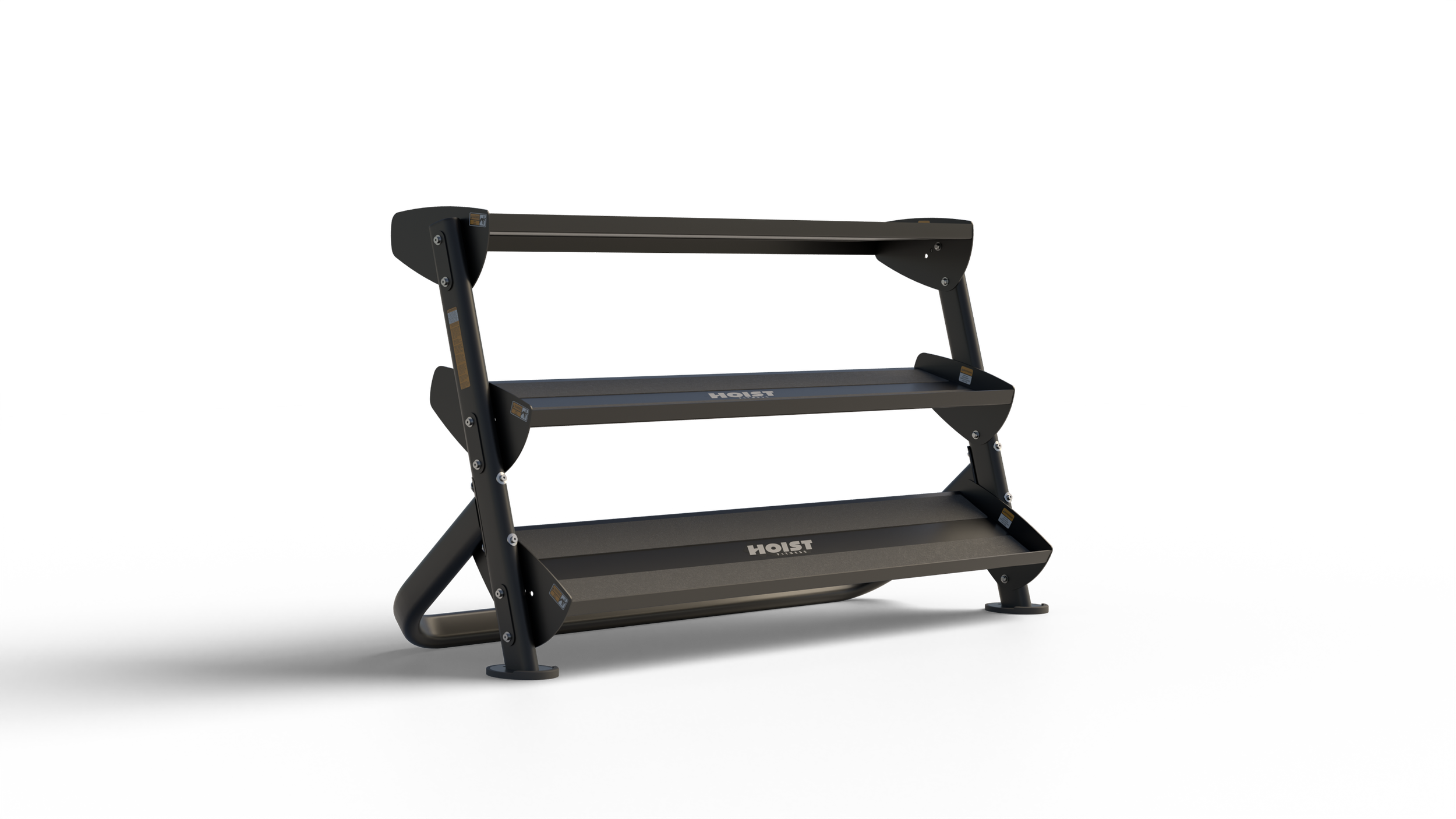 60" DUMBBELL RACK WITH OPT (3RD-TIER)