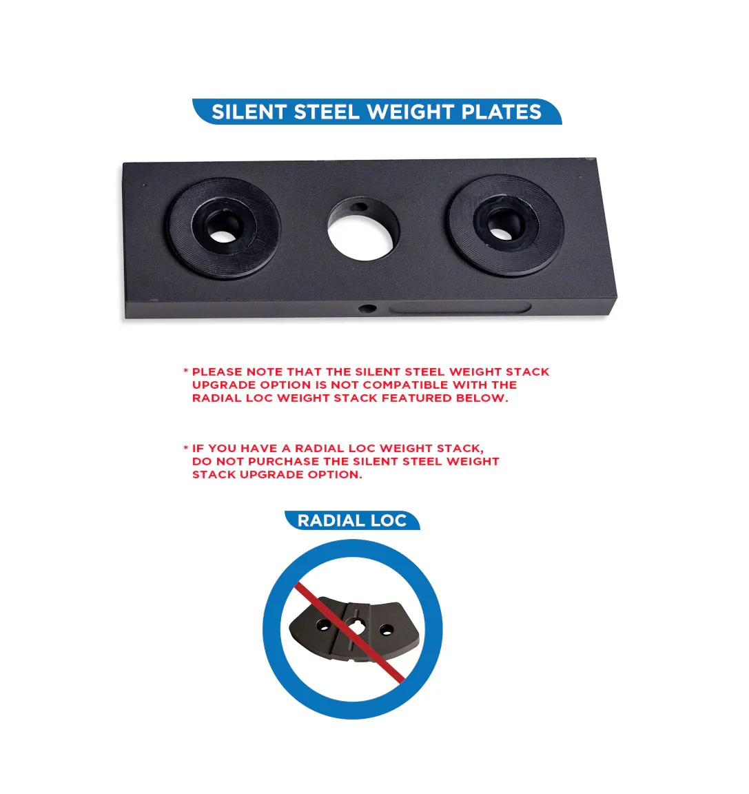 50 LB WEIGHT STACK UPGRADE
