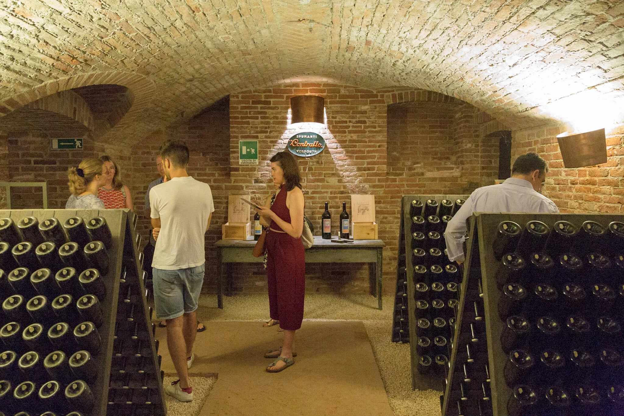 Inside Contratto Winery