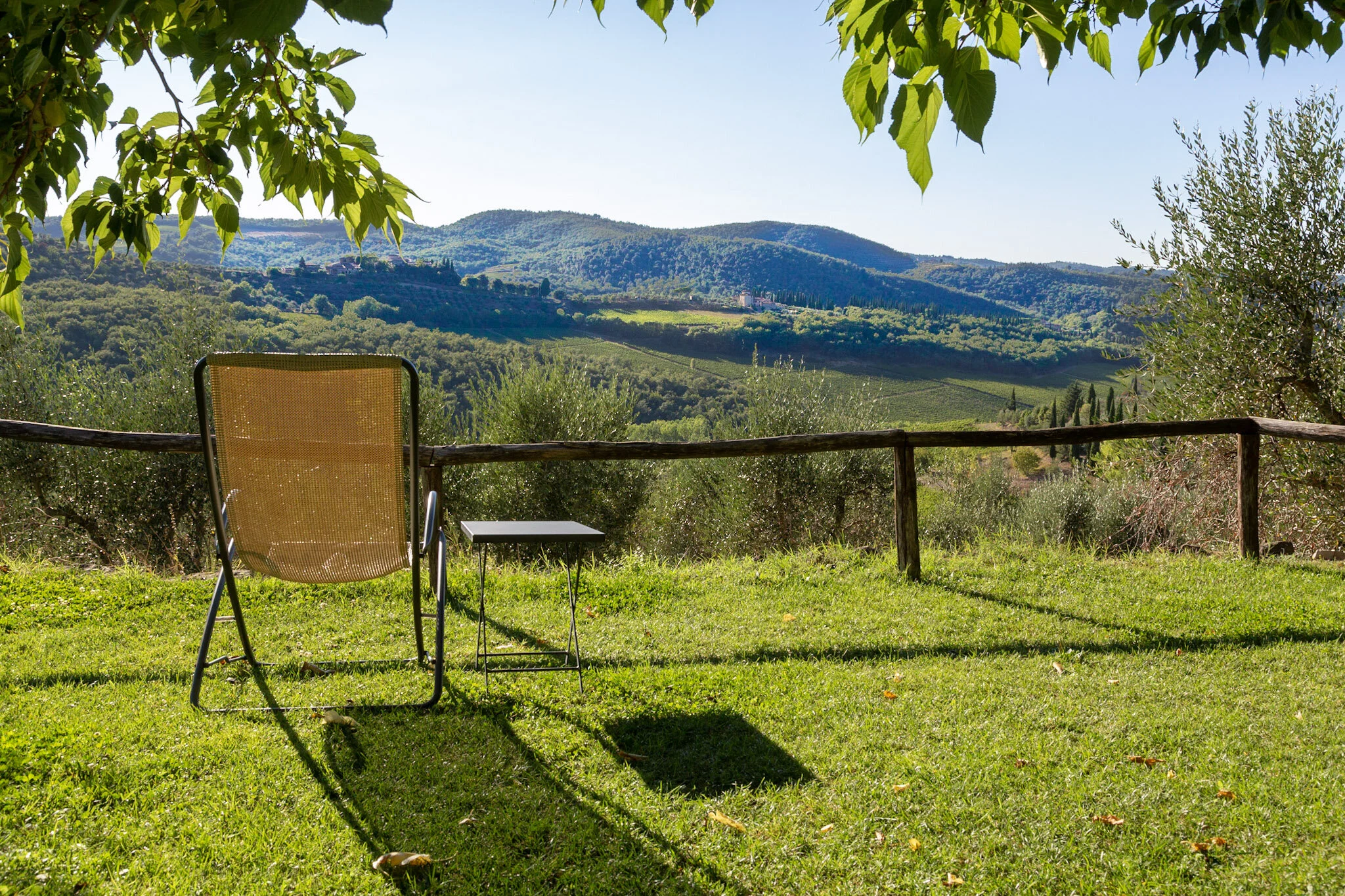 A view of Chianti Hils
