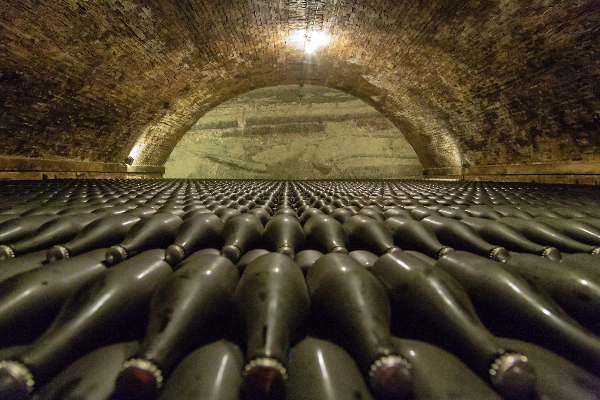 A Sea of Bottles at Contratto’s