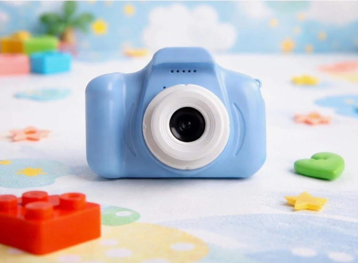 Sky Blue Kids Camera
