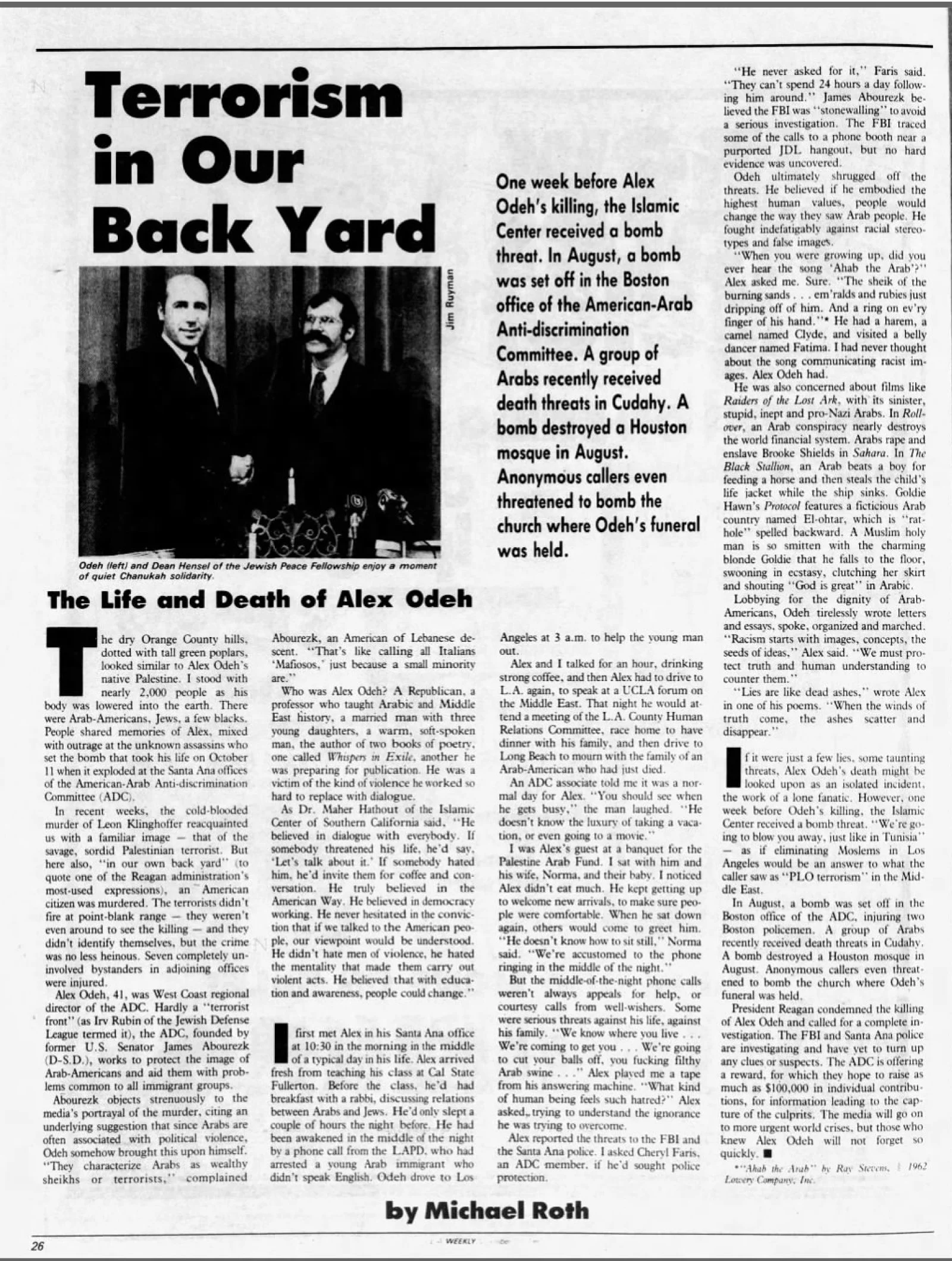 LA Weekly (Los Angeles, California) · Thu, Nov 7, 1985