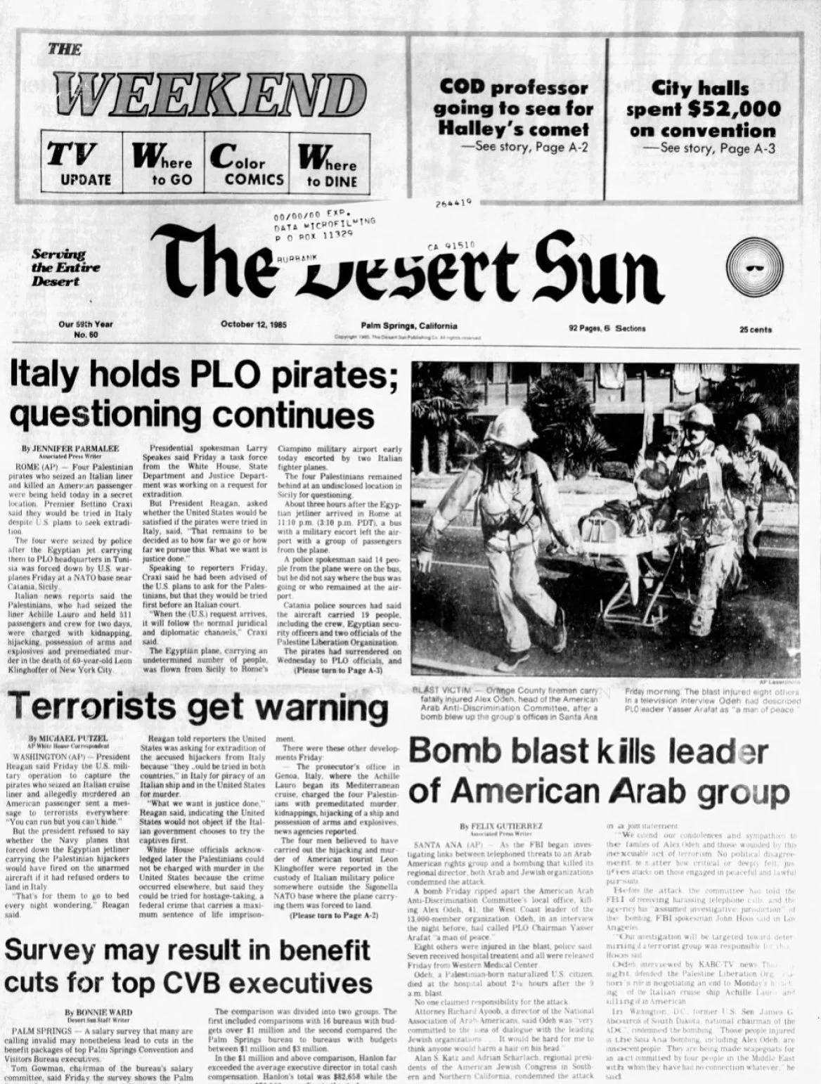 The Desert Sun (Palm Springs, California) · Sat, Oct 12, 1985