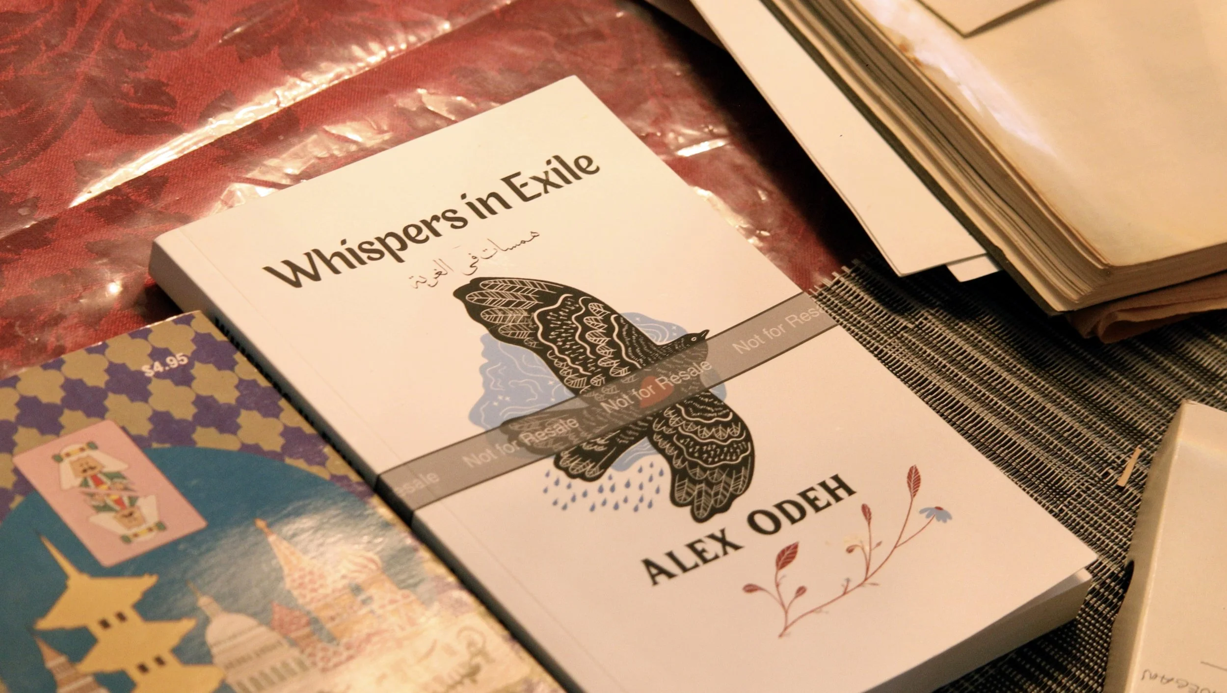 English translation of Alex's book of essays and poetry, "Whispers in Exile"