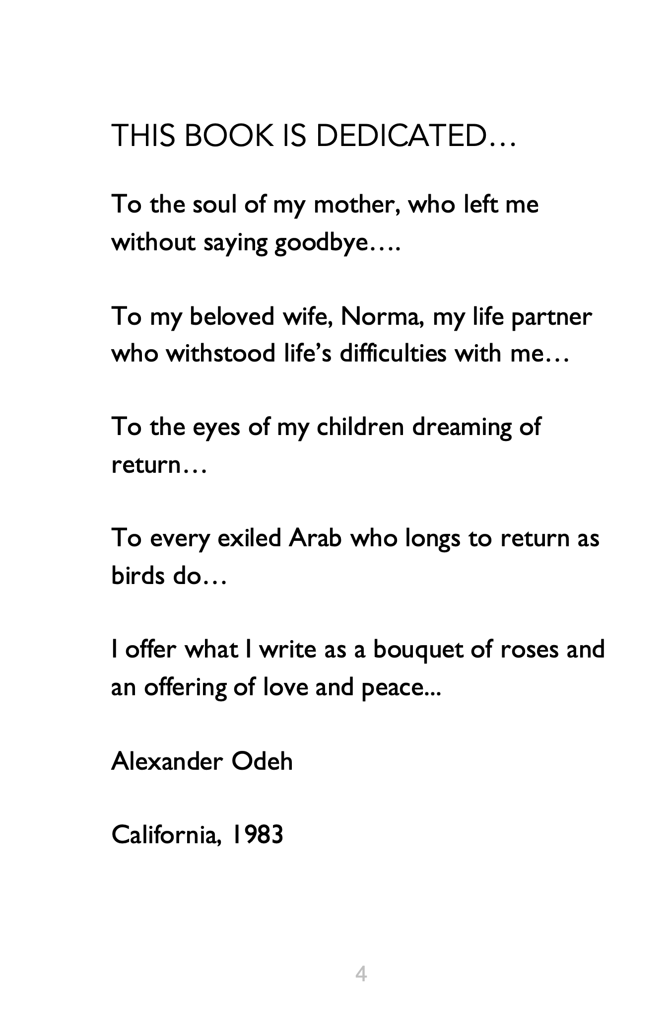 1st page from Alex's book