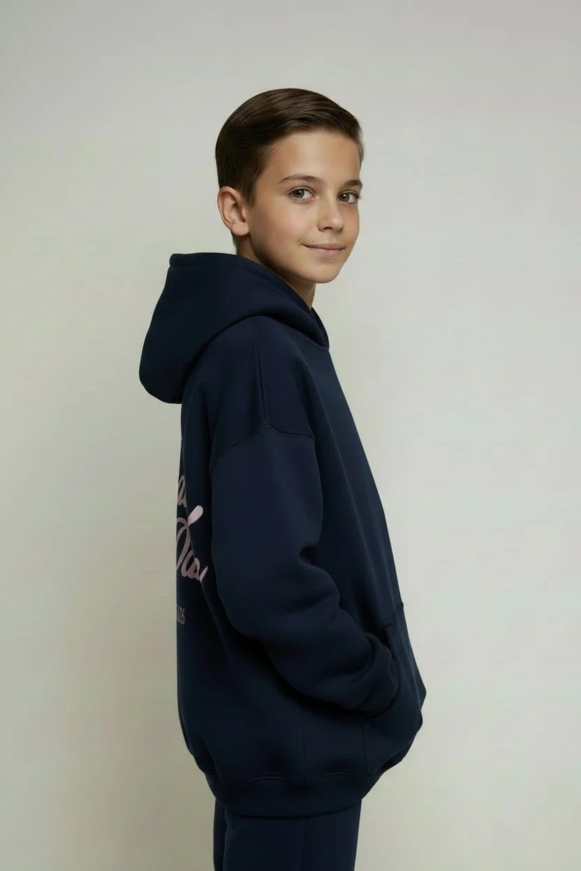 Children's Navy BHAOD Hoodie