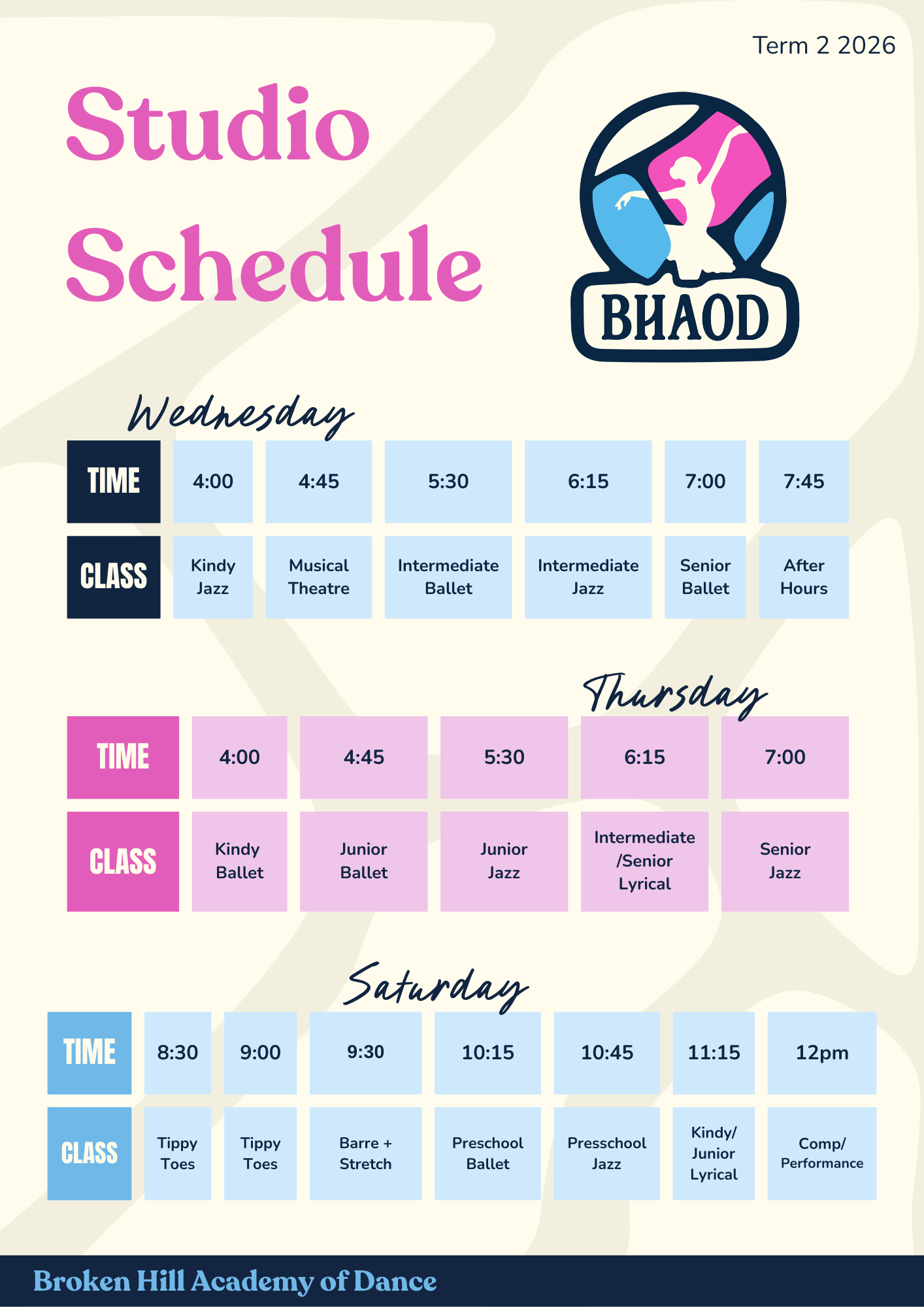 Broken Hill Academy of Dance | Join & Learn Dance Today