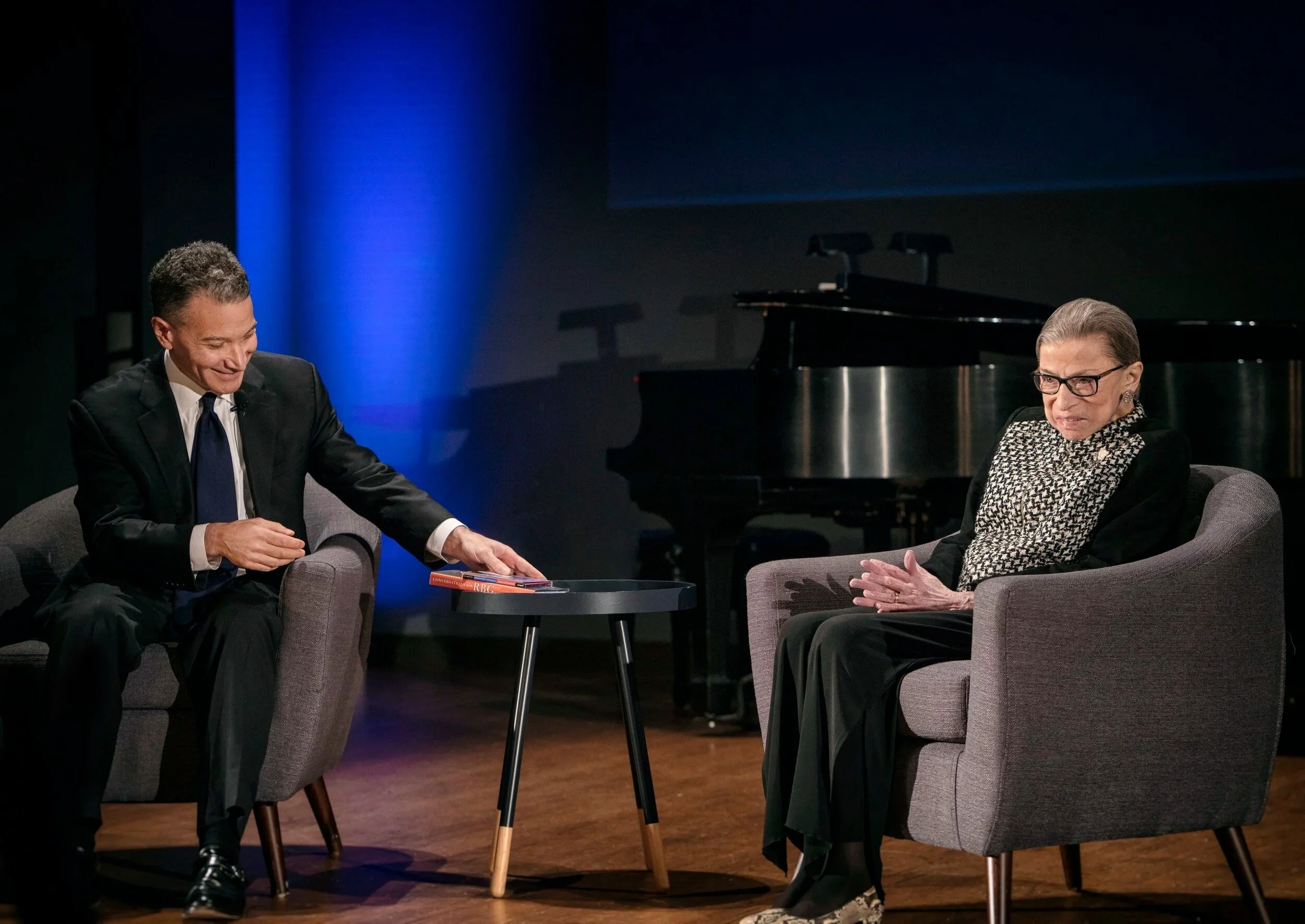 people on a talk show