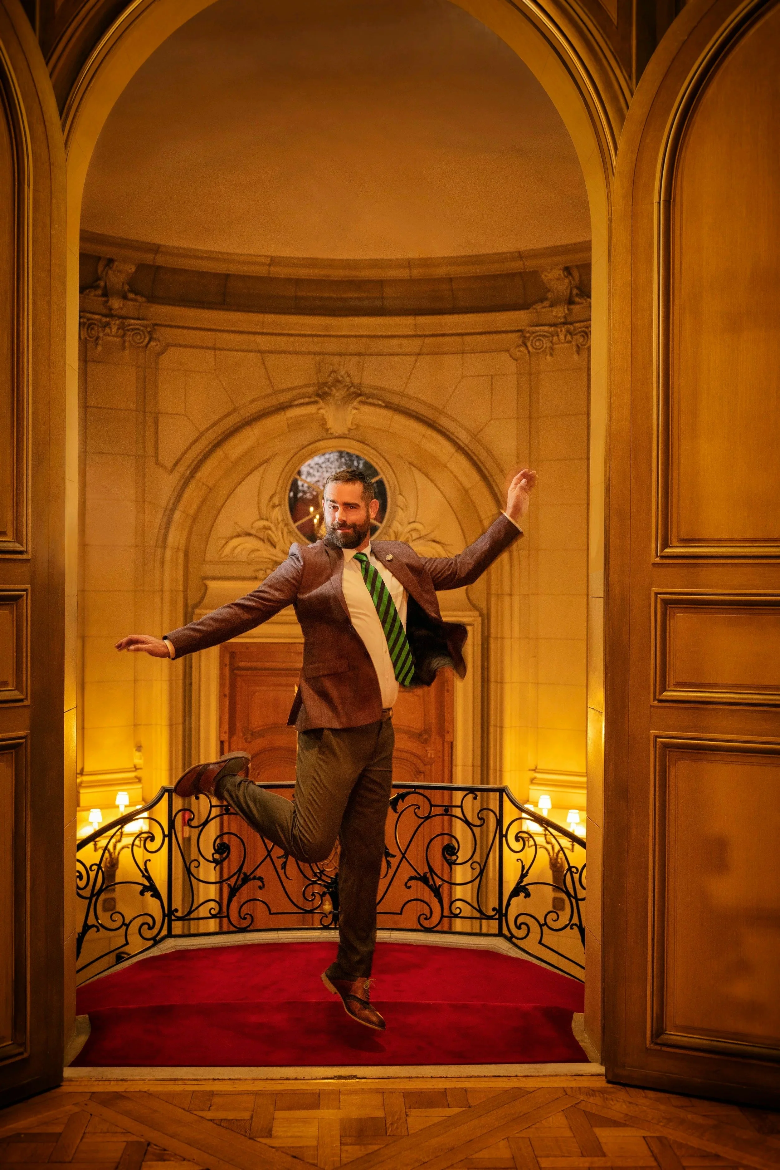 man posing for a photoshoot