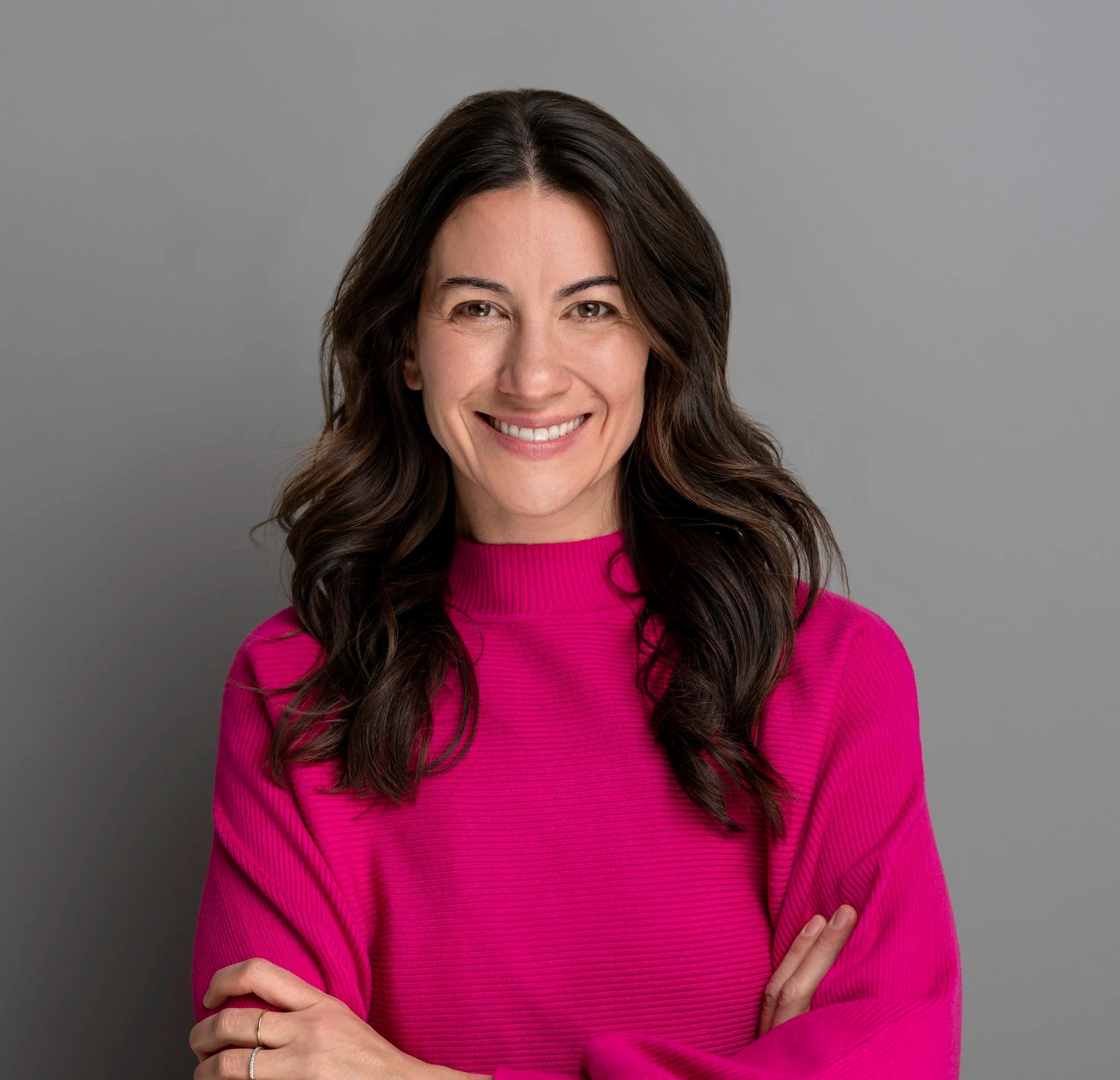 Portrait Photoshoot of a woman in pink dress