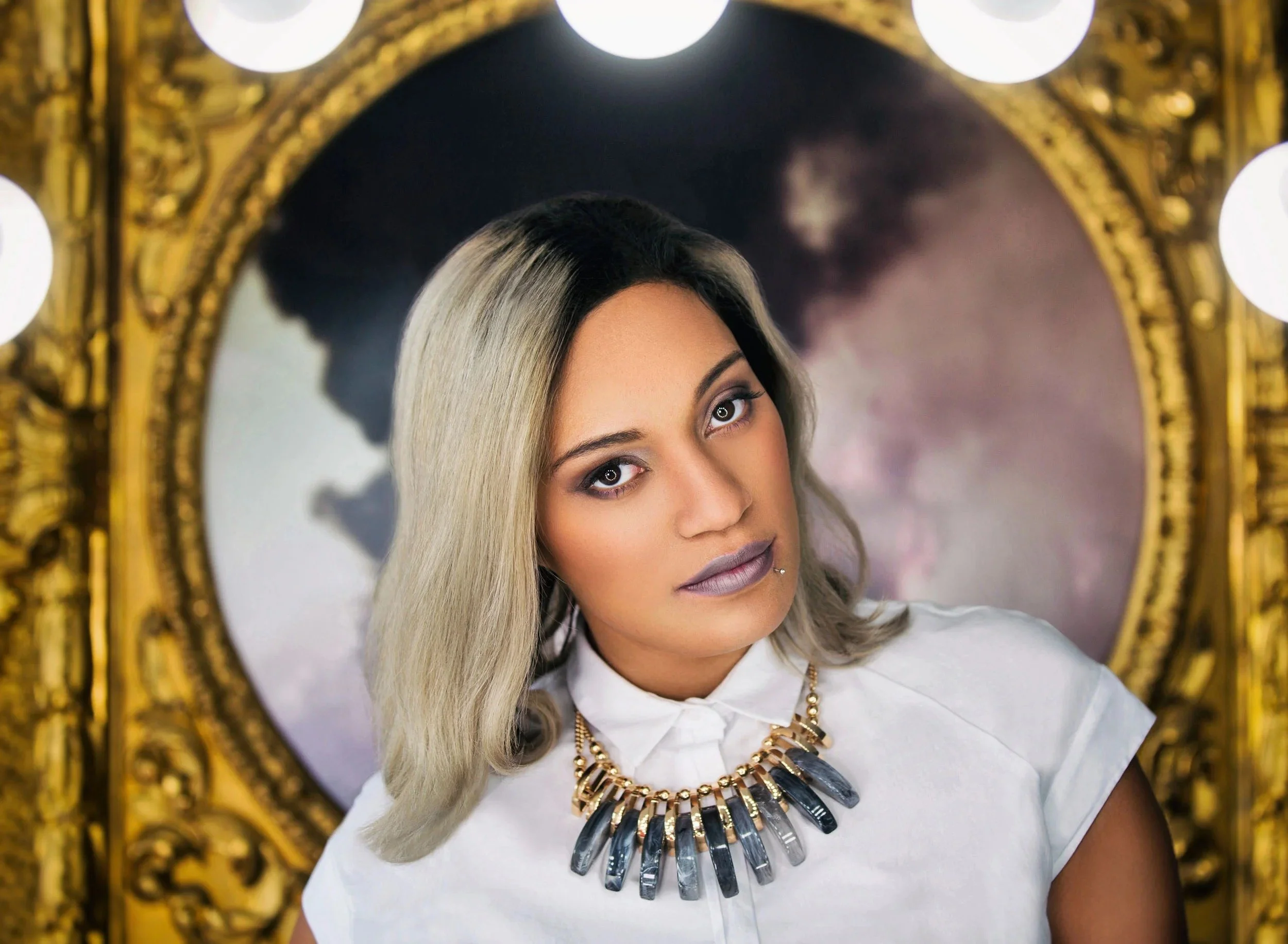 woman  posing for a photoshoot