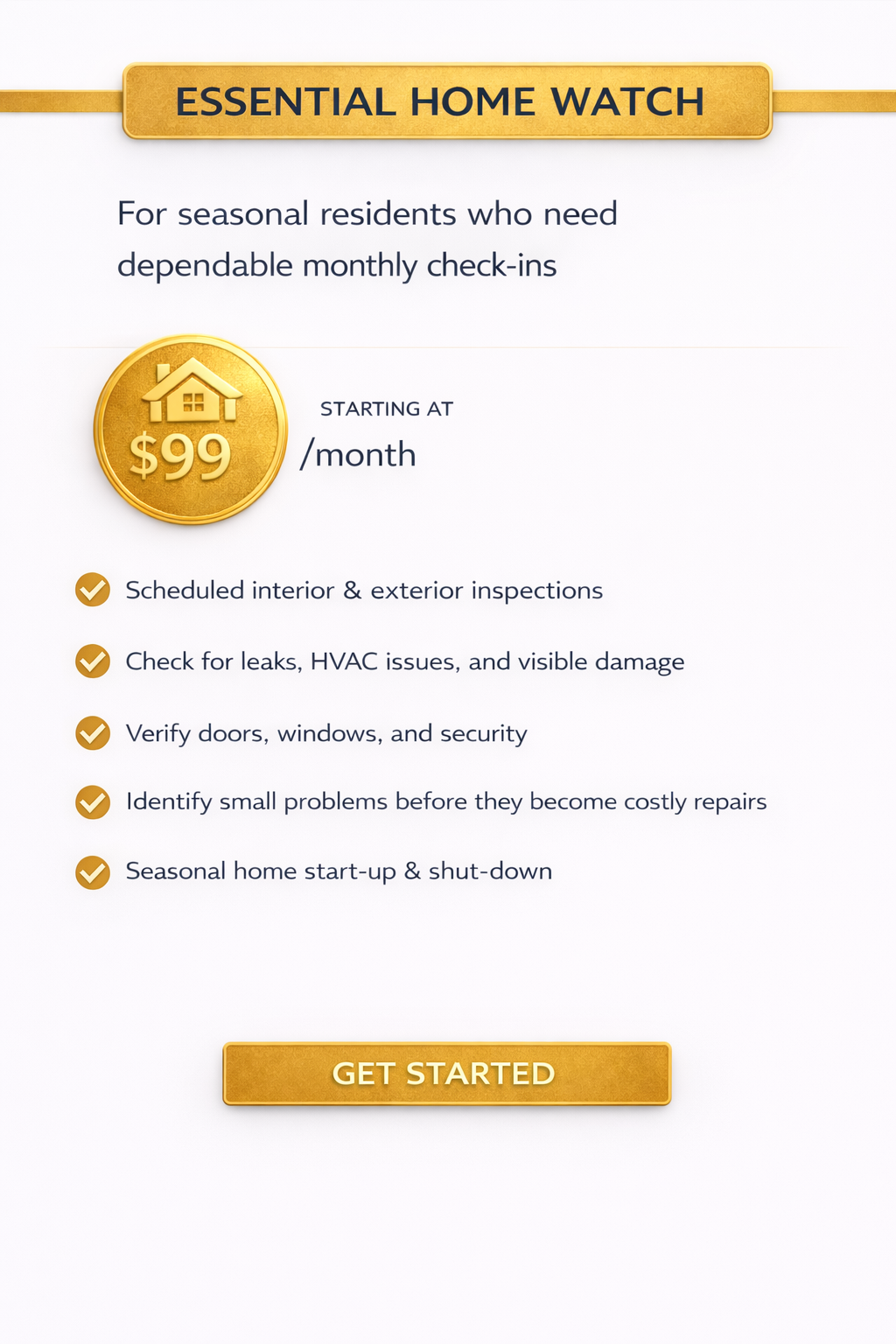 Essential Home Watch: Baseline Protection