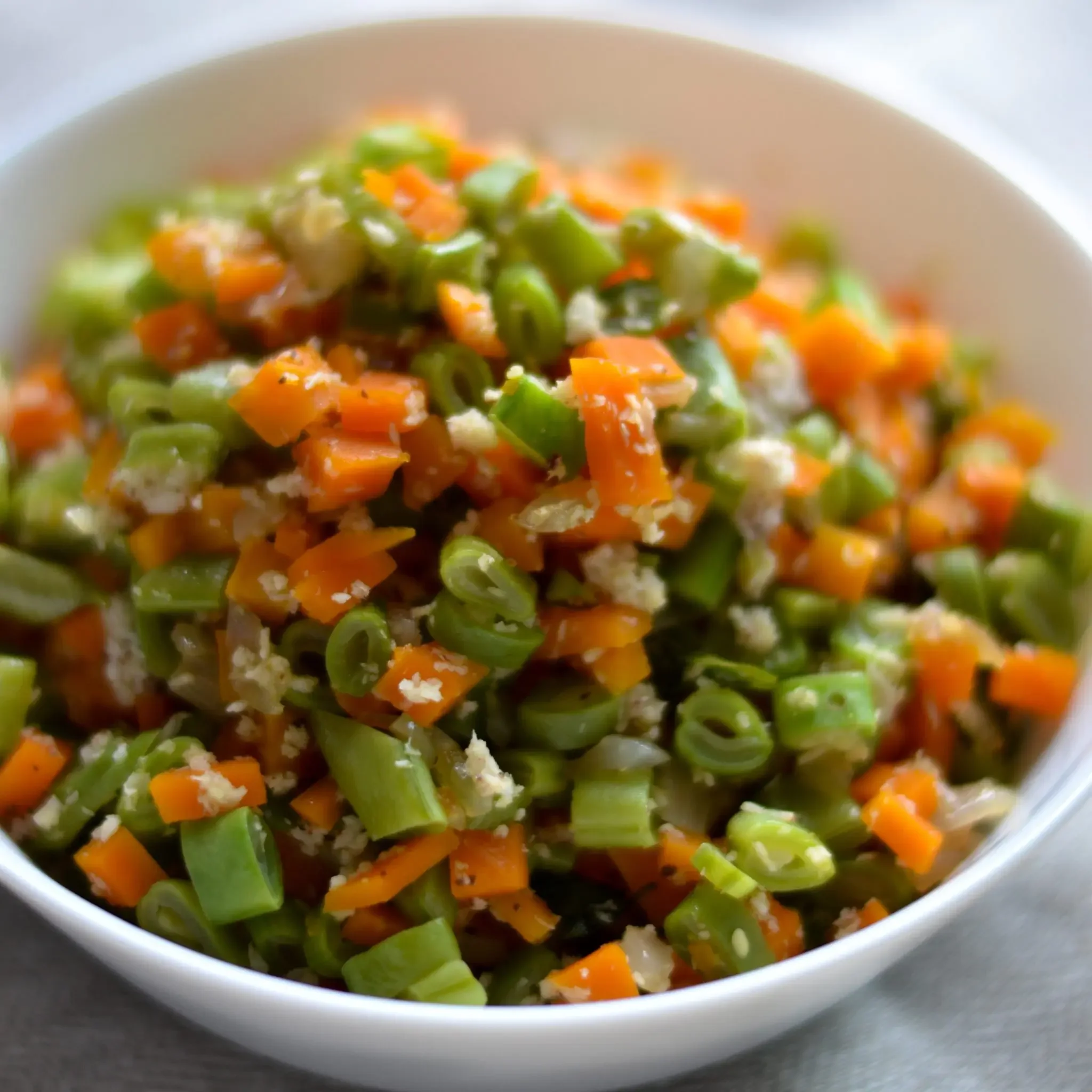 carrot beans poriyal