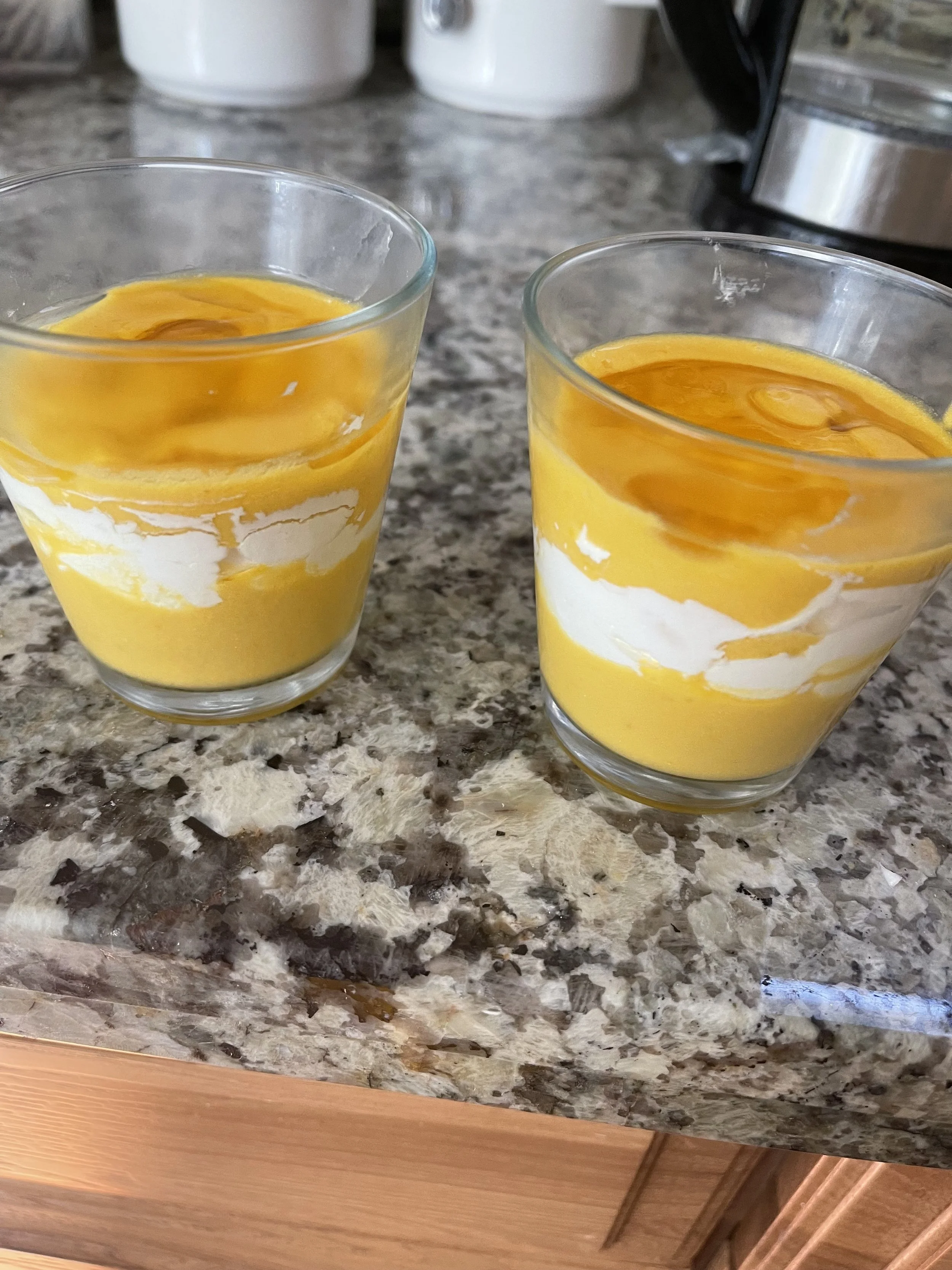 mango mousse