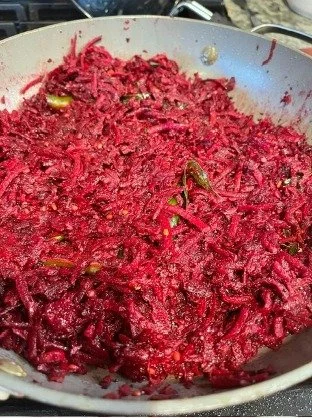 beetroot sabzi