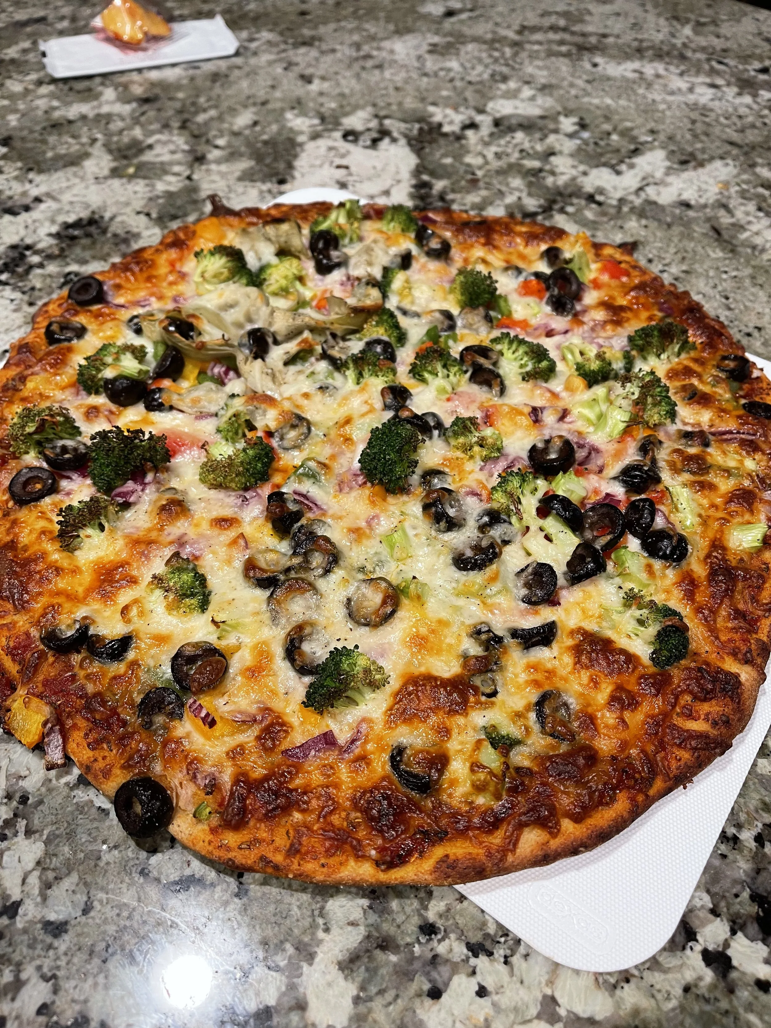 Vegetable pizza