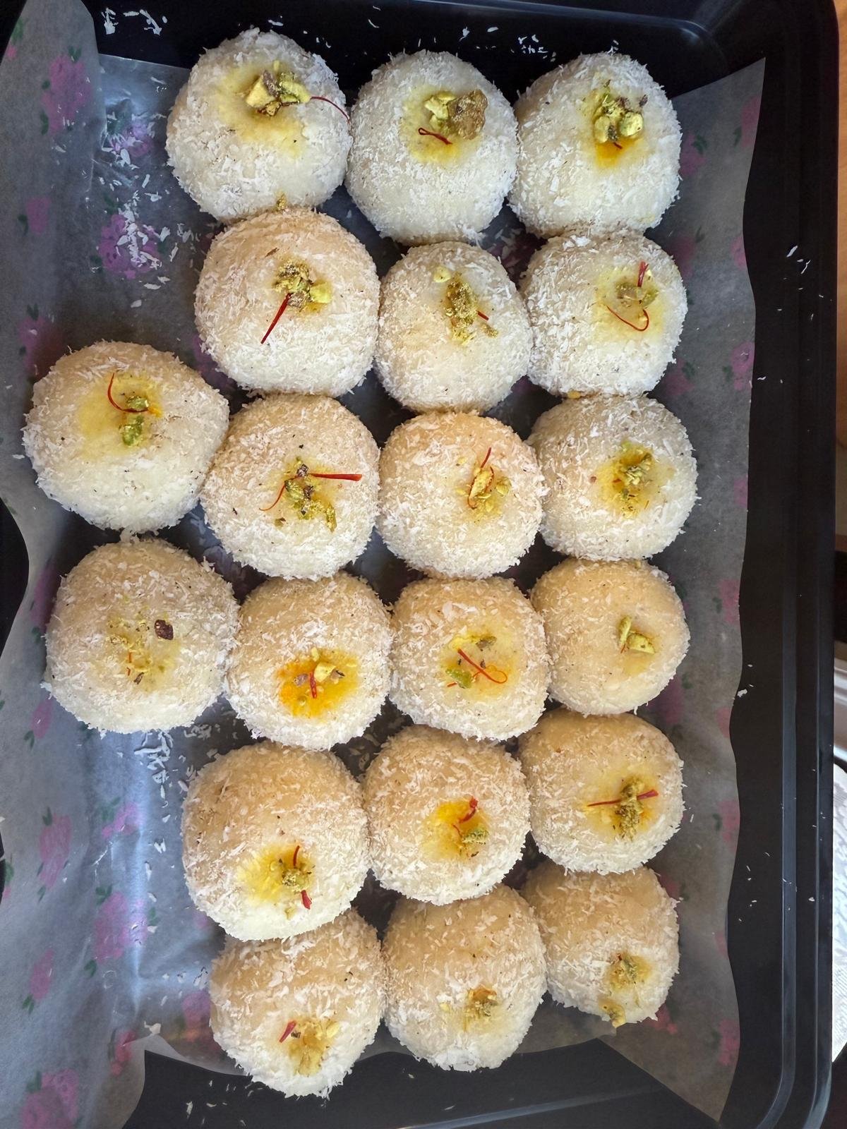 coconut laddu