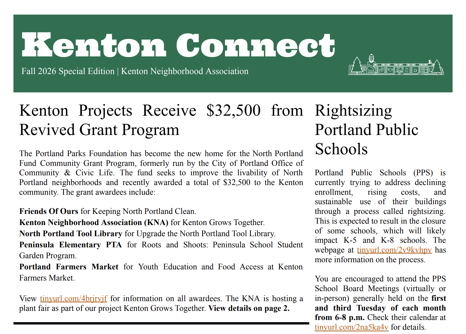 Kenton Connect Fall 2026 Special Edition 