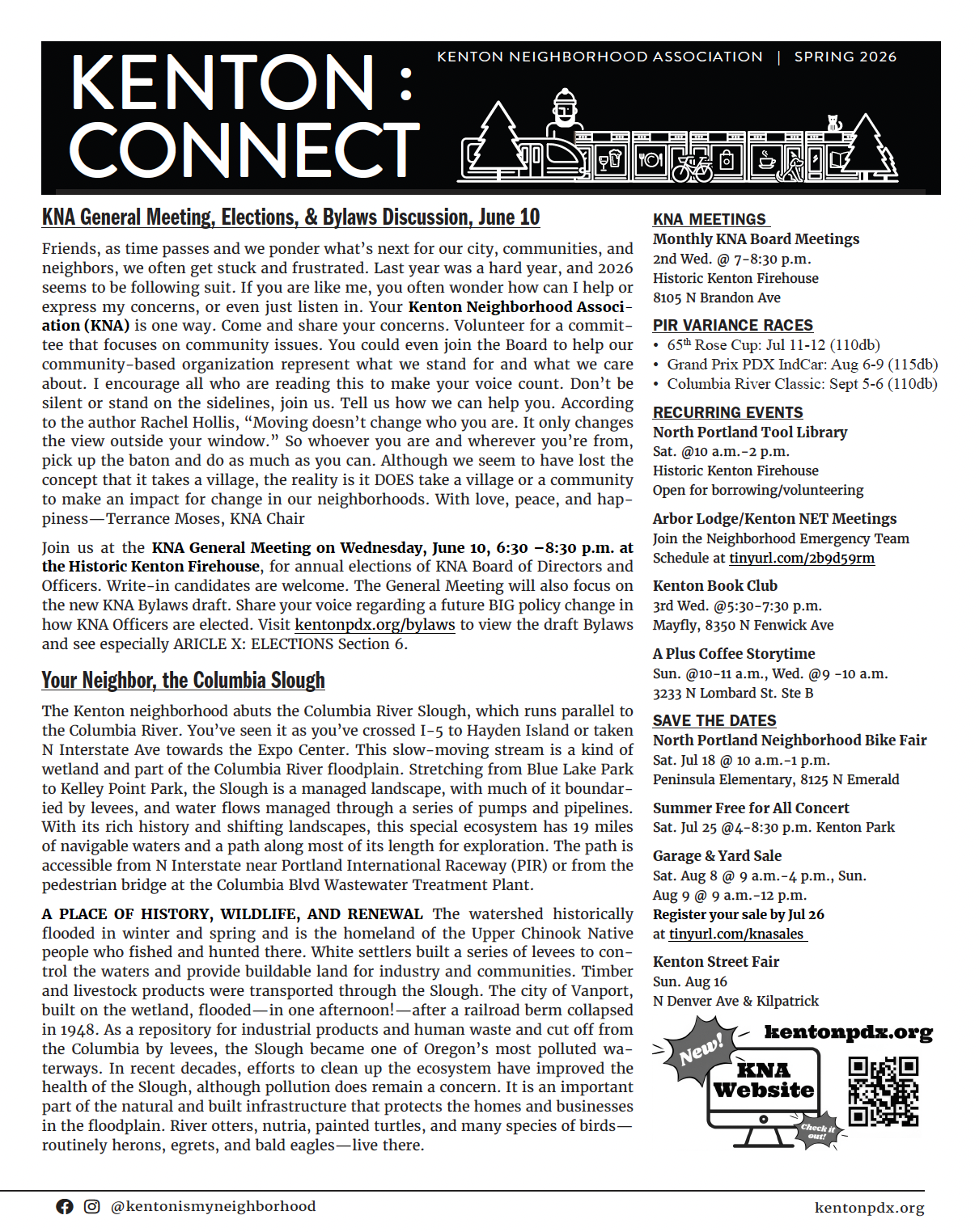 Kenton Connect Spring 2026 Cover