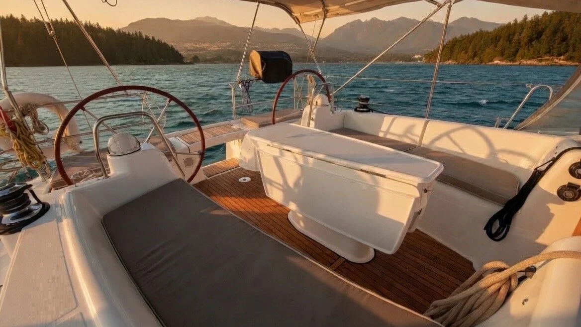The forecast said sun - we said let&rsquo;s go!

No big plans, just good light, open water, and the kind of moments you don&rsquo;t schedule

Taking it all in while it&rsquo;s here..

#VancouverBySea
#SummerDays #SailingLife
#Travel #BeautifulDestina